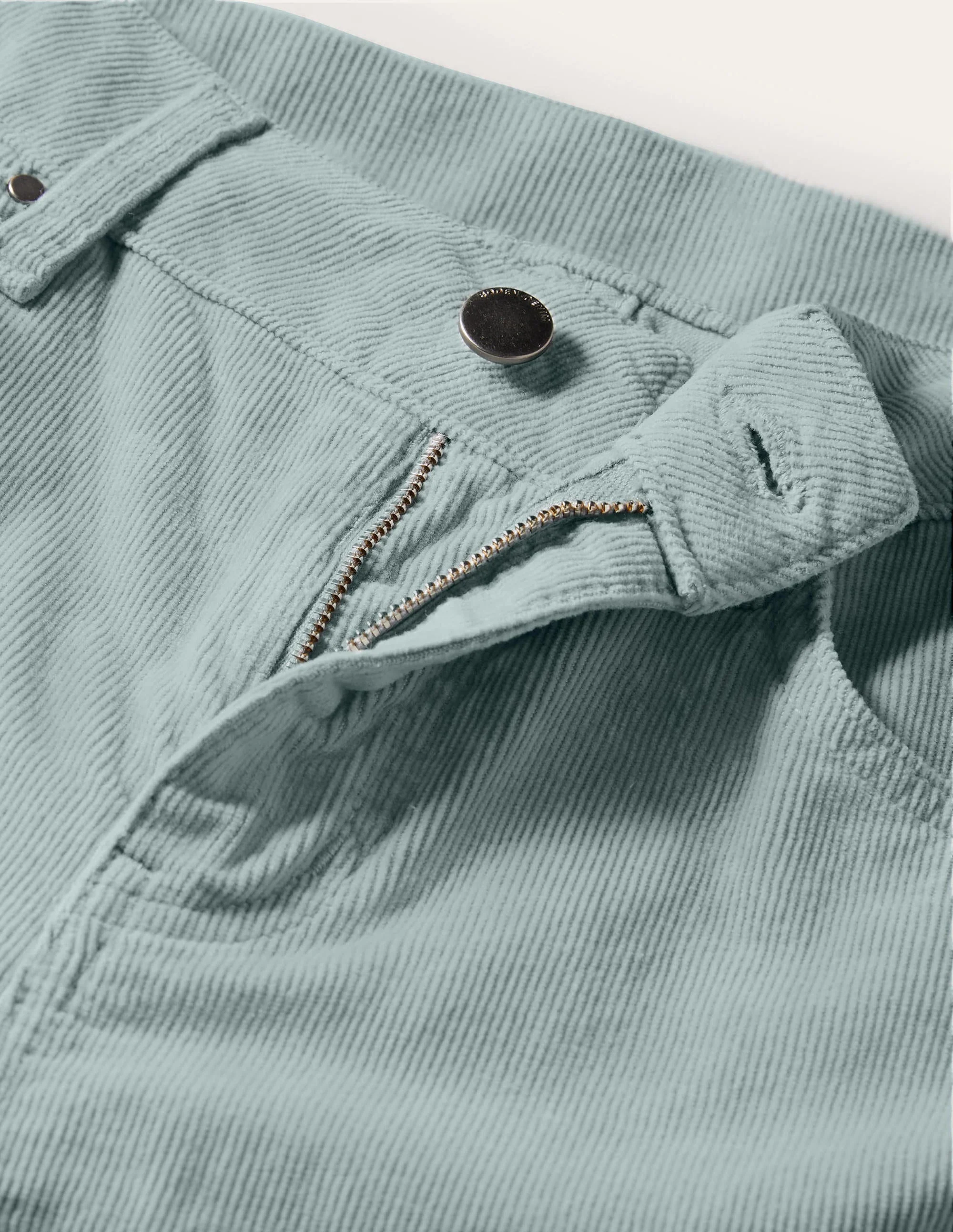 Cord Girlfriend Jeans-Pebble - Image 5