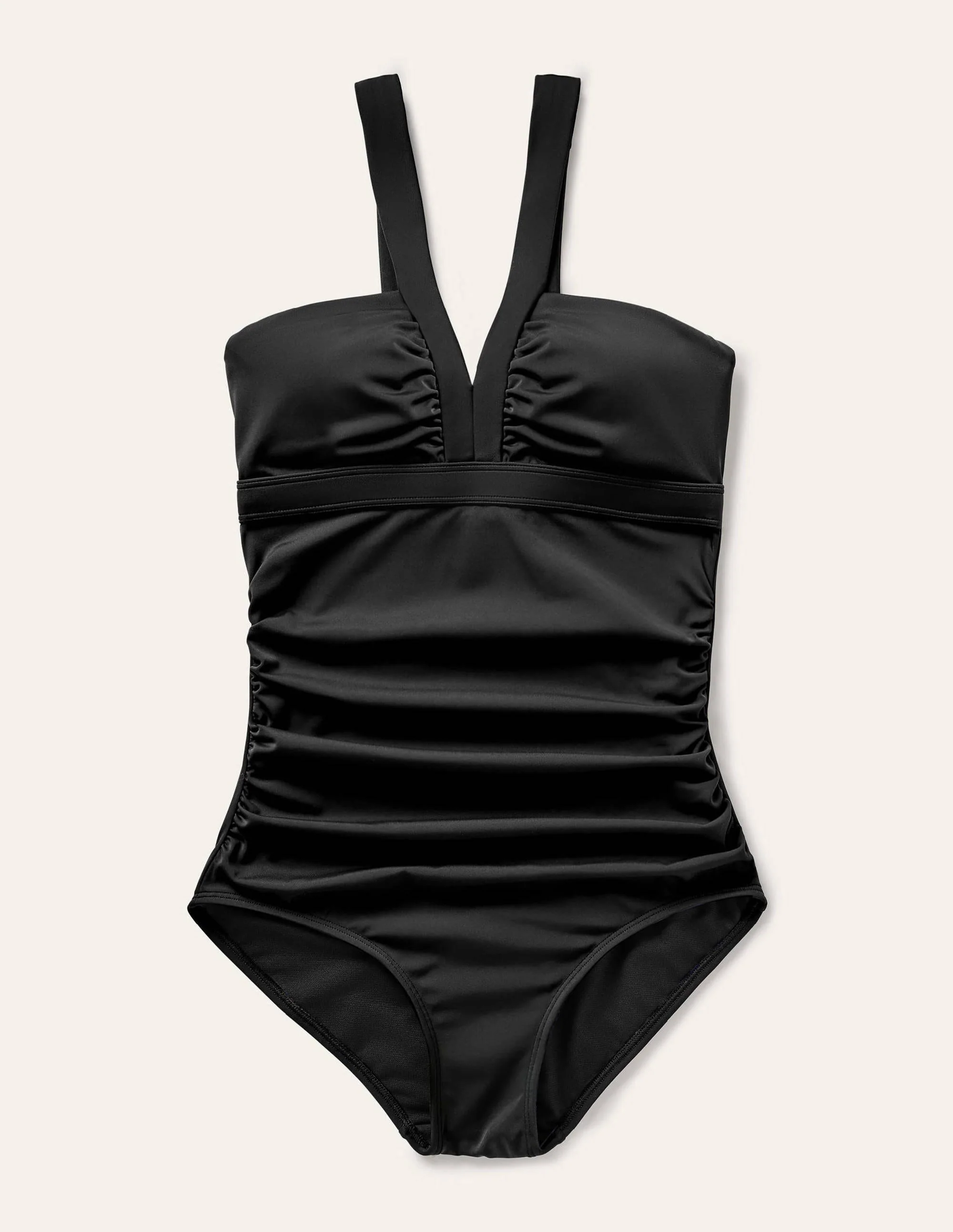 Corsica V-neck Swimsuit-Black - Image 6