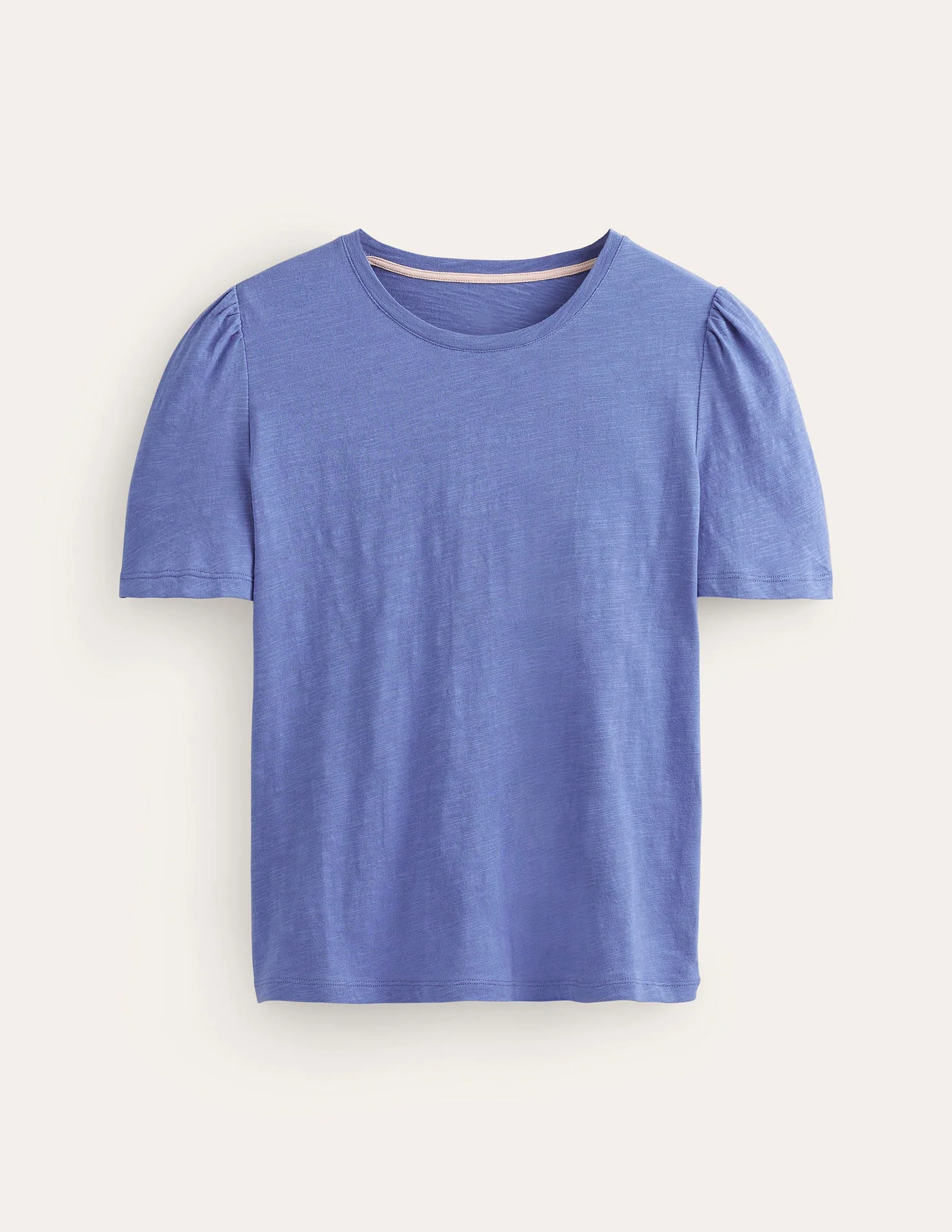 Cotton Puff Sleeve T-Shirt-Ebb and Flow - Image 5