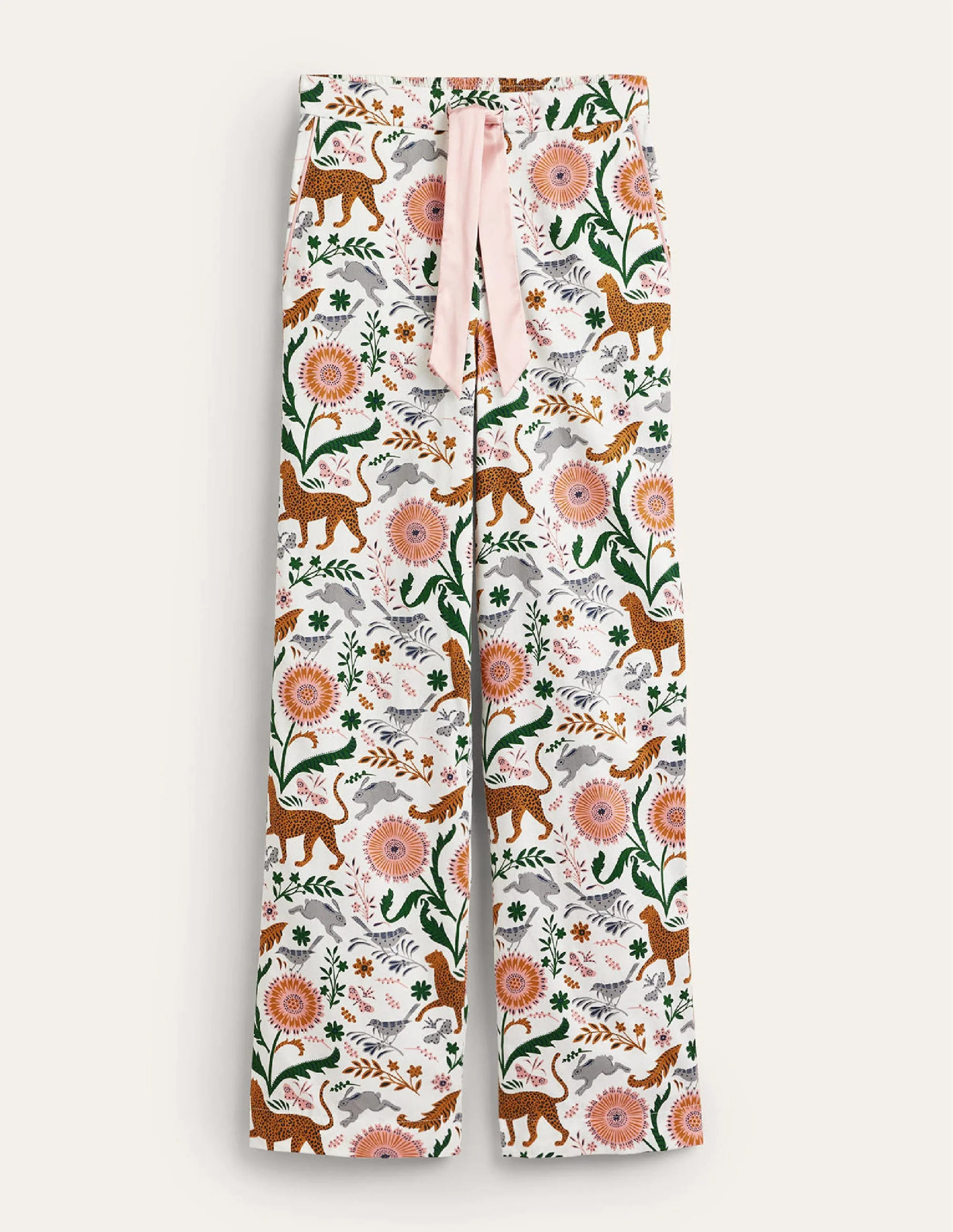 Cotton Sateen Pajama Trousers-DONT USE - Image 5