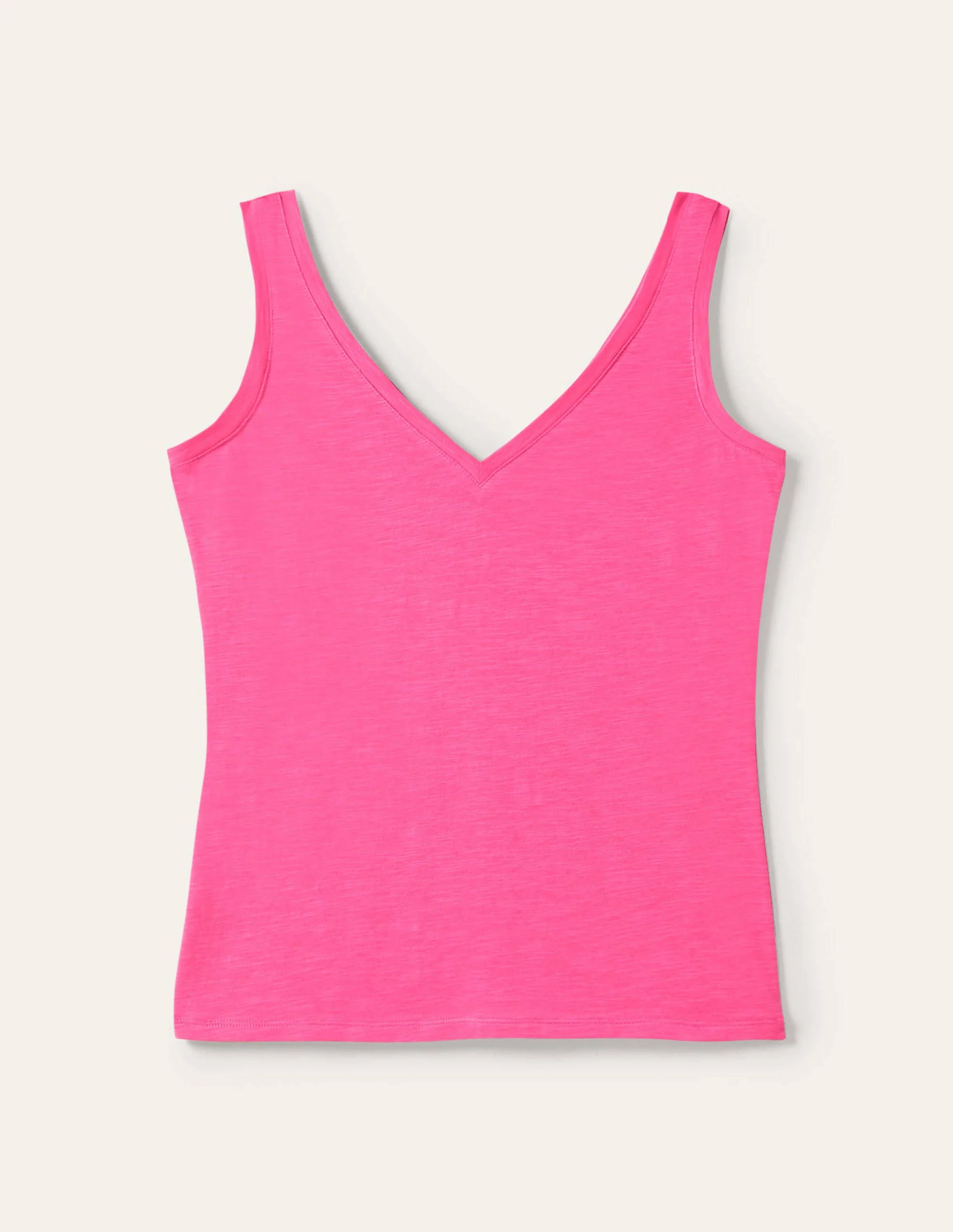 Cotton Tank Top-Festival Pink - Image 5