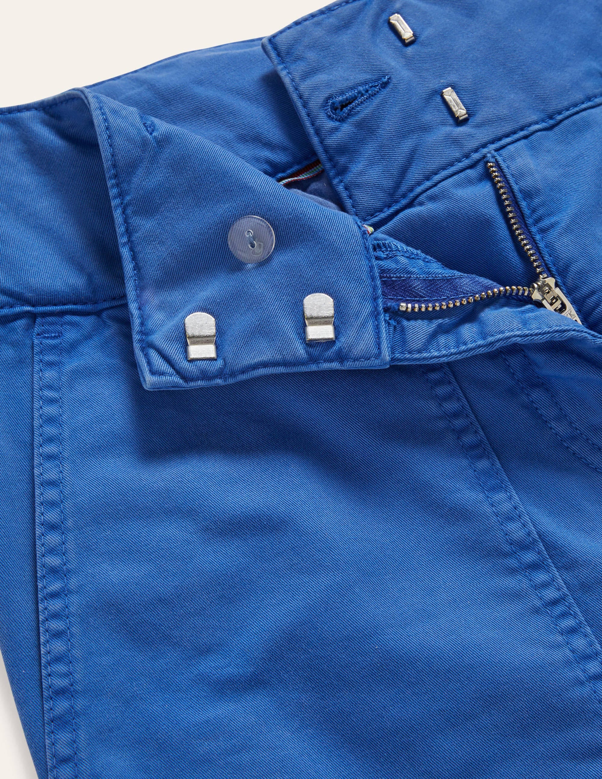 Cuff Strap Tie Pants-Atlantic Ocean Blue - Image 6