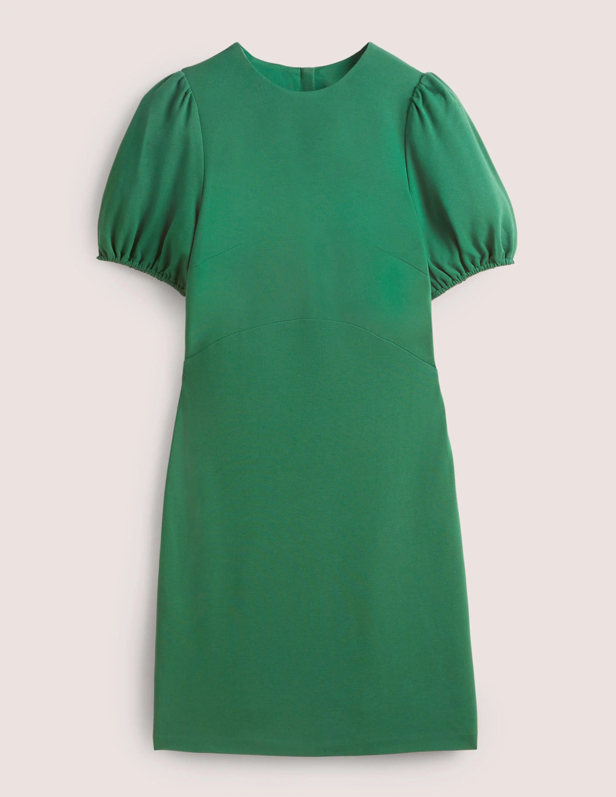 Cut Out Jersey Mini Dress-Hunter Green - Image 6