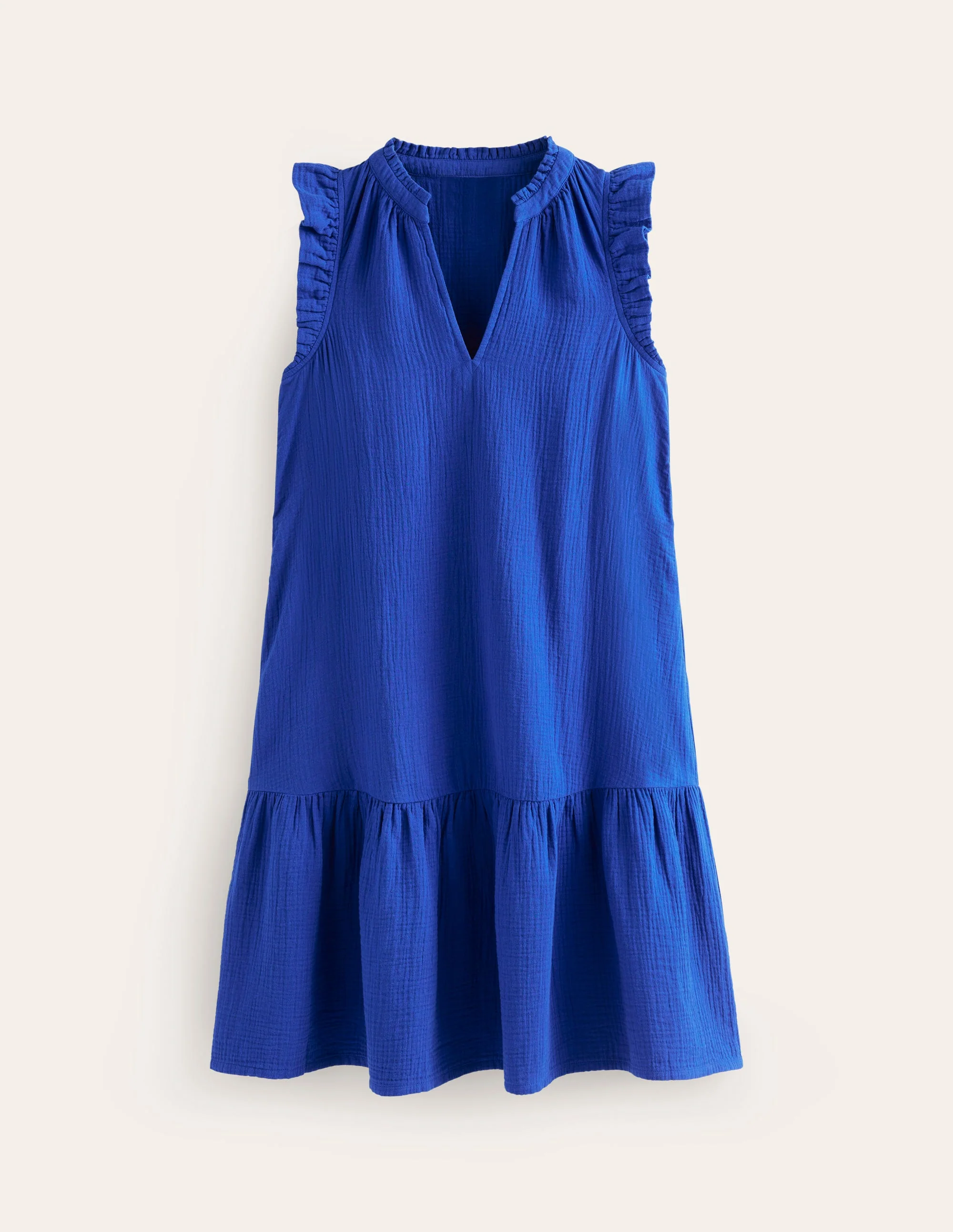 Daisy Double Cloth Short Dress-Surf The Web - Image 6