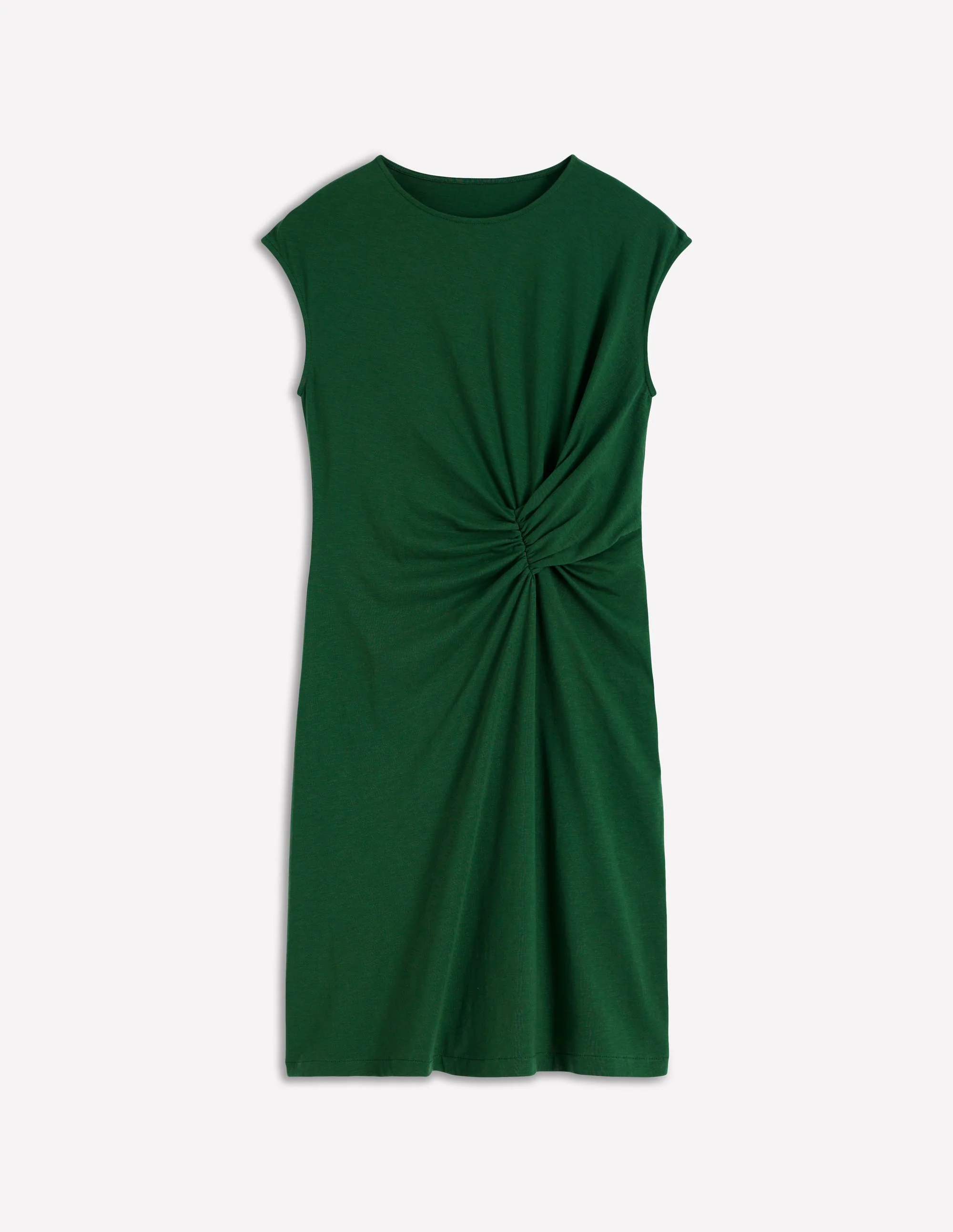 Delilah Twist Short Dress-Hunter Green - Image 5