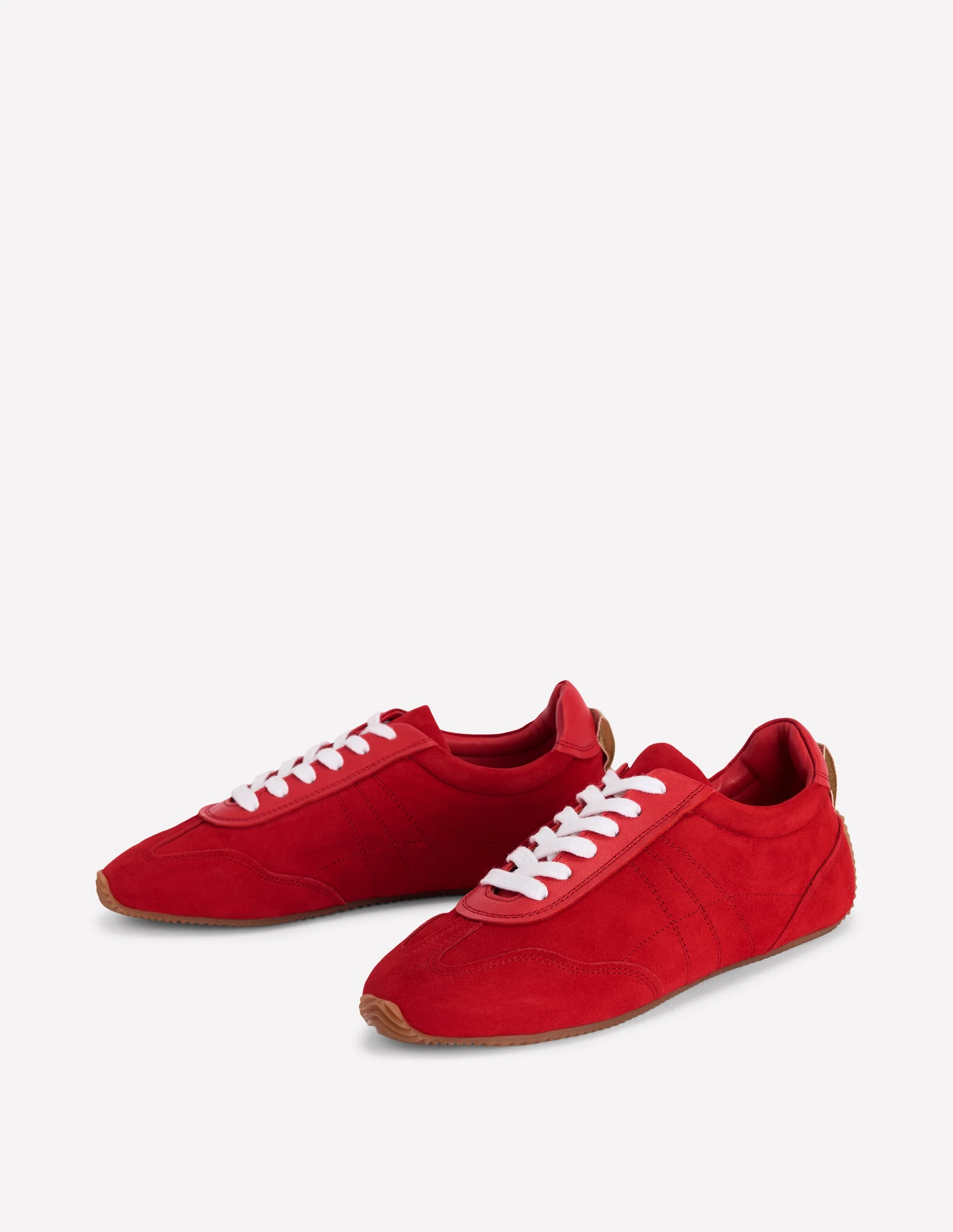 Delphine Slim Sole Trainers-Red - Image 5