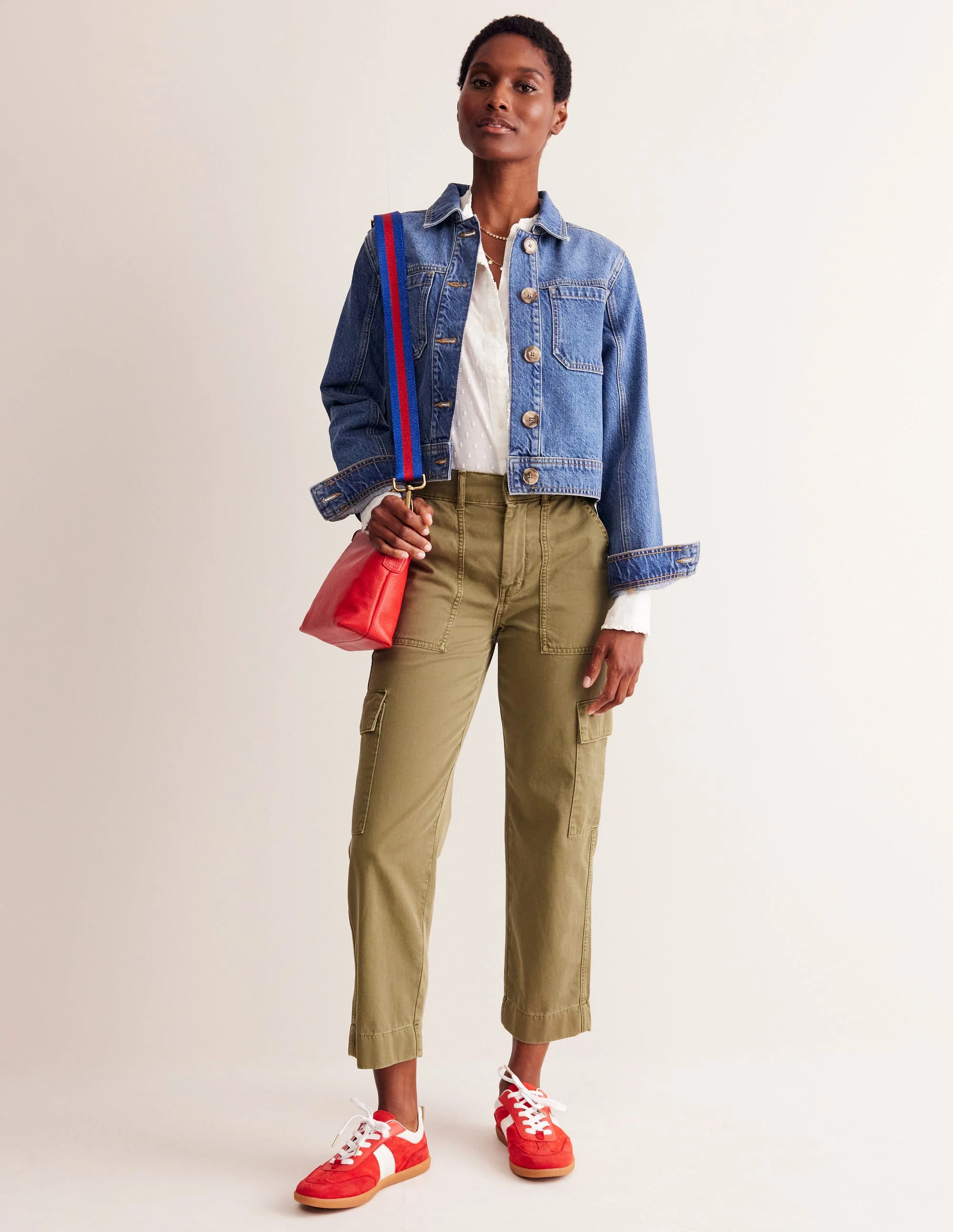 Denim Chore Jacket-Mid Vintage - Image 4