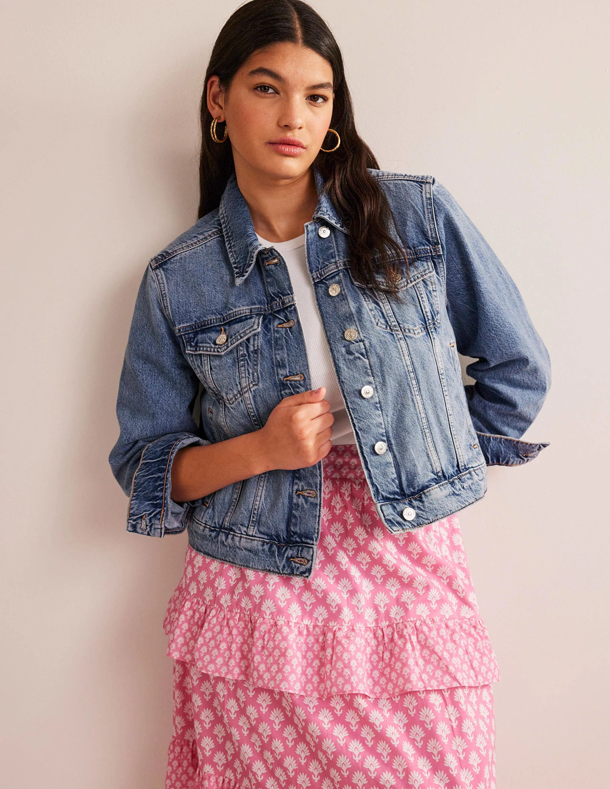 Denim Jacket-Mid Vintage - Image 5