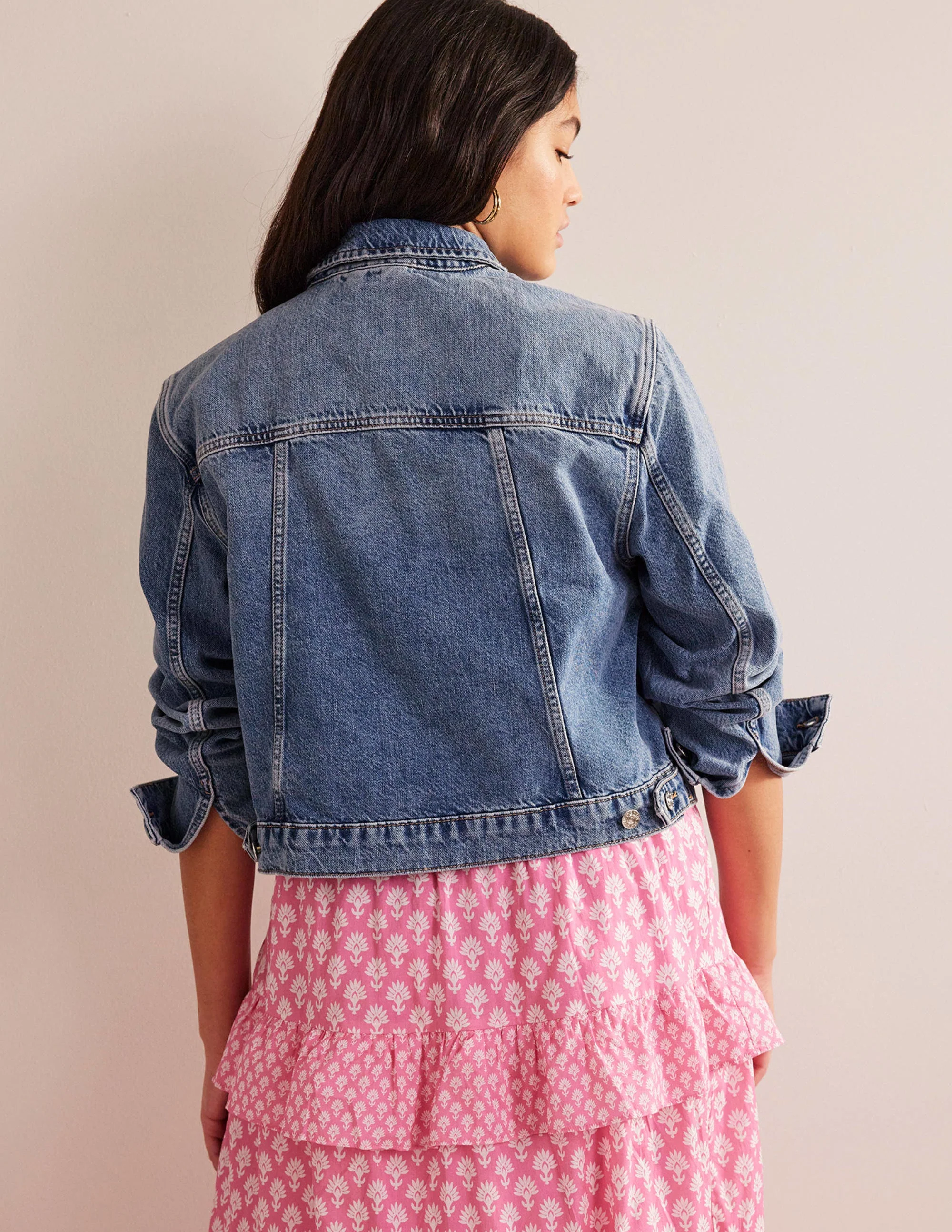 Denim Jacket-Mid Vintage - Image 6