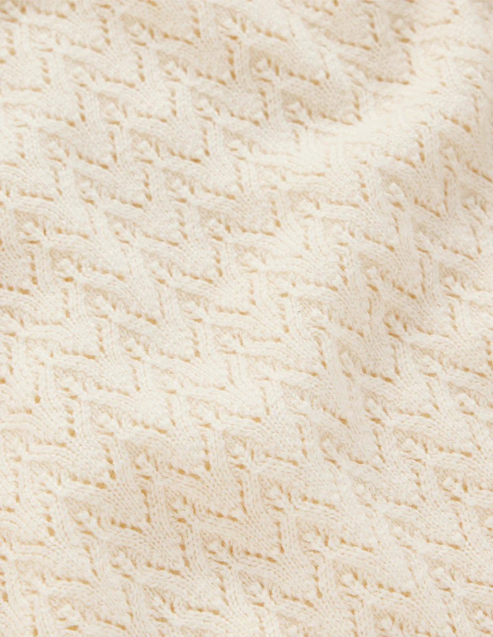 Diane Pointelle Sweater-Warm Ivory - Image 6