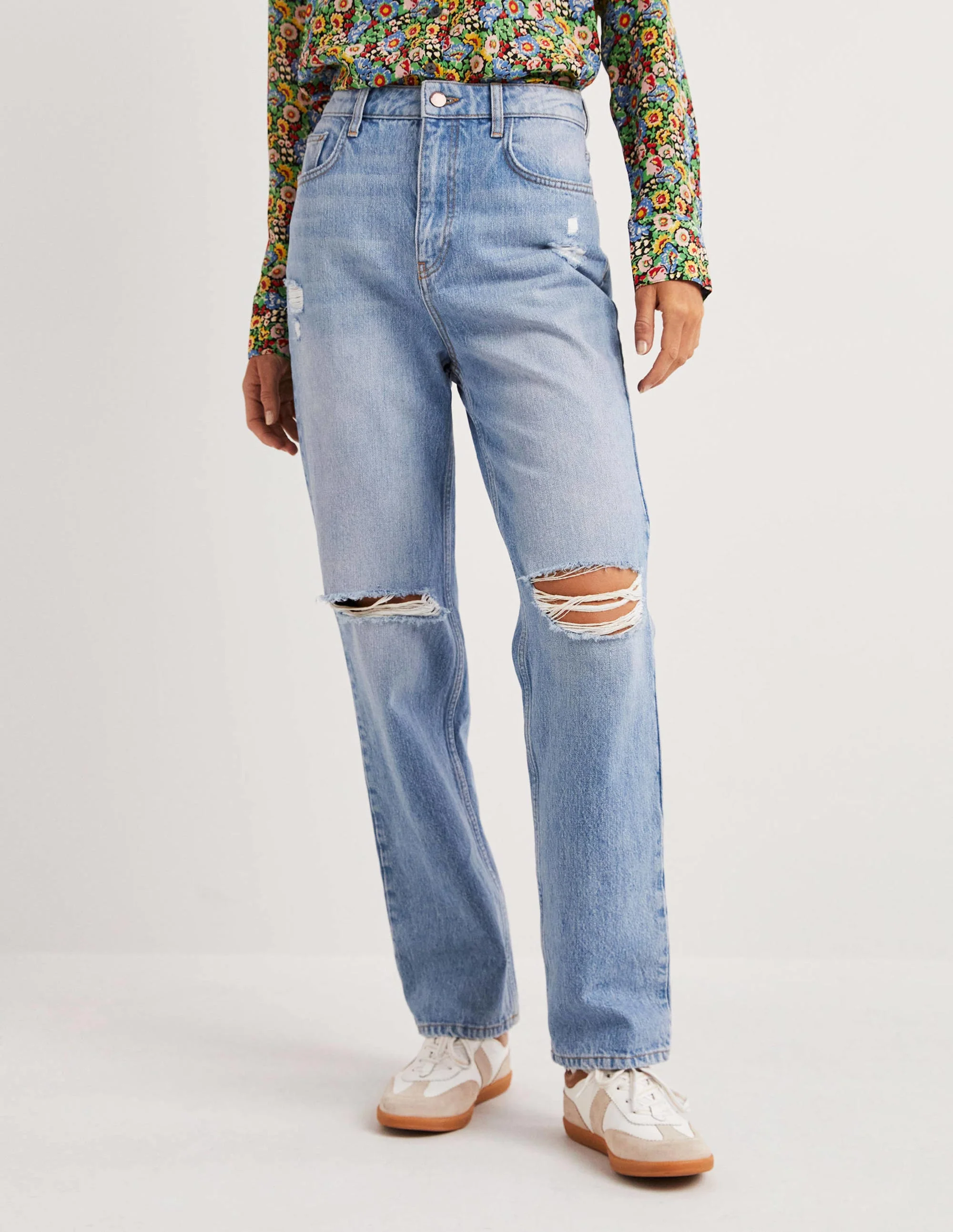 Distressed Straight Leg-Light Vintage - Image 5