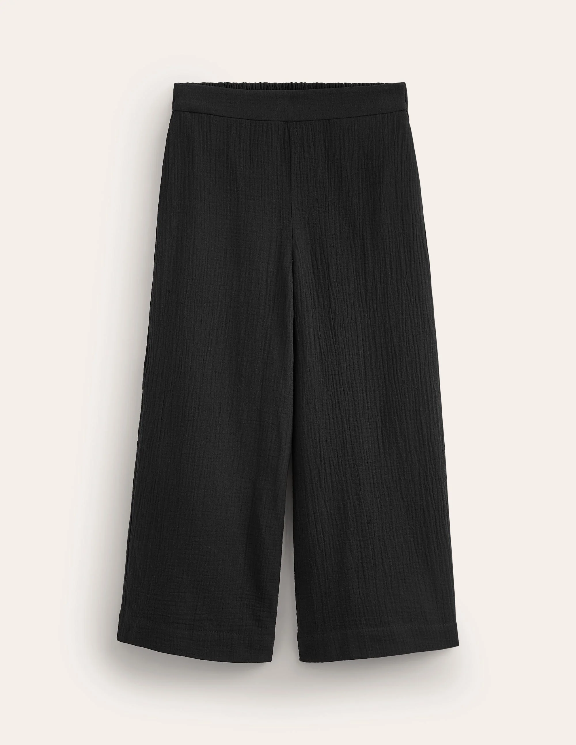 Double Cloth Pants-Black - Image 5