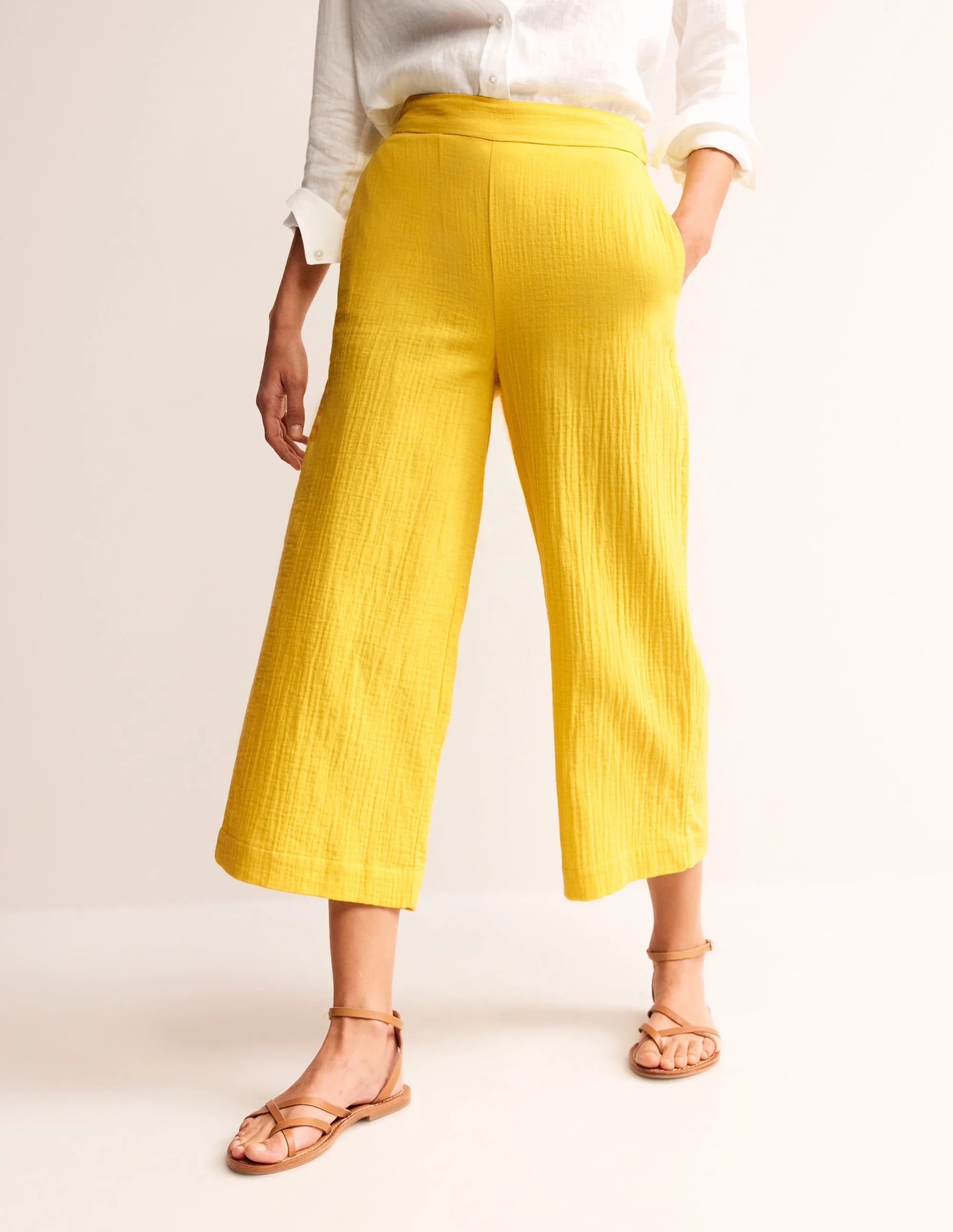 Double Cloth Pants-Passion Fruit - Image 4