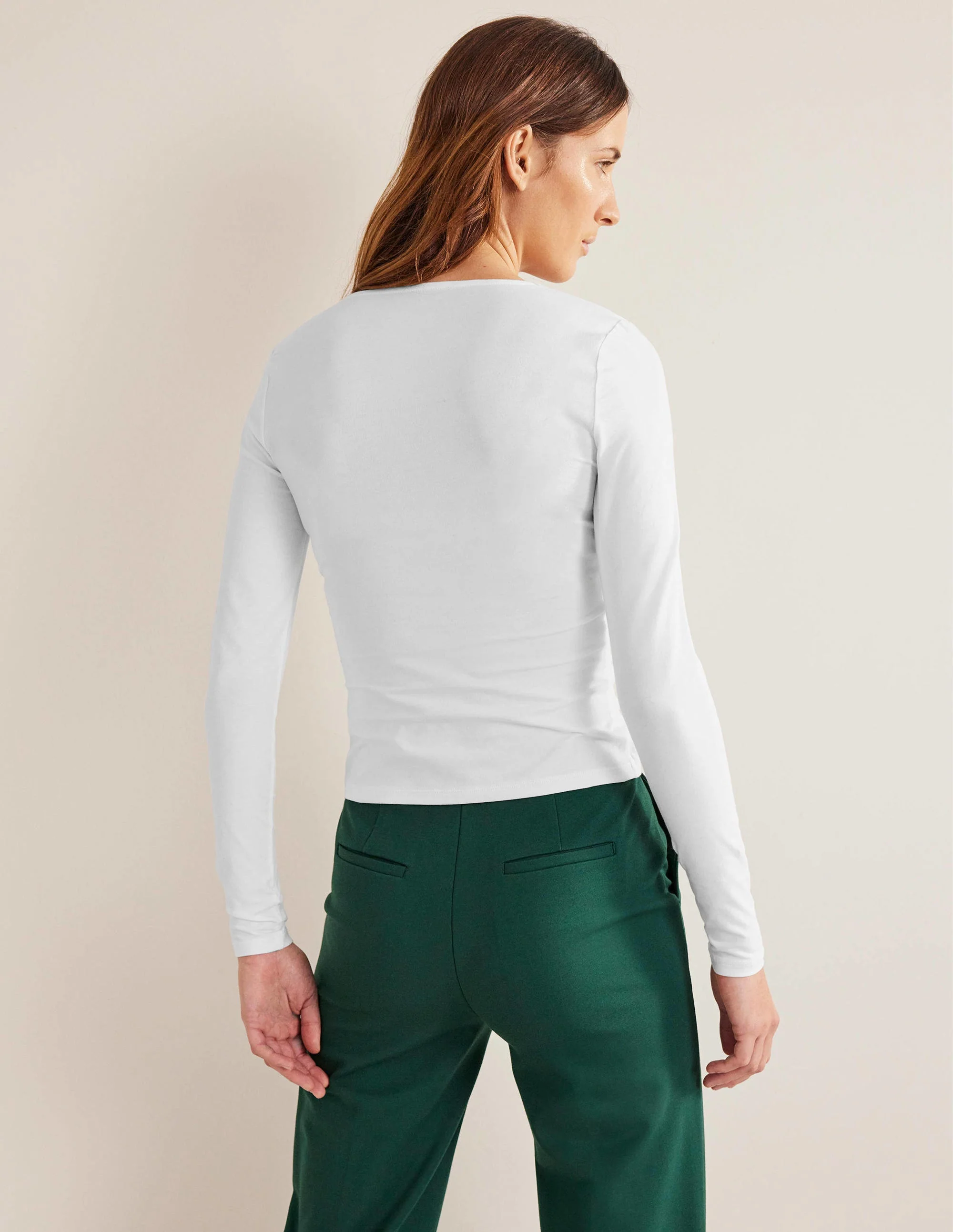 Double Layer Front Top-White - Image 3