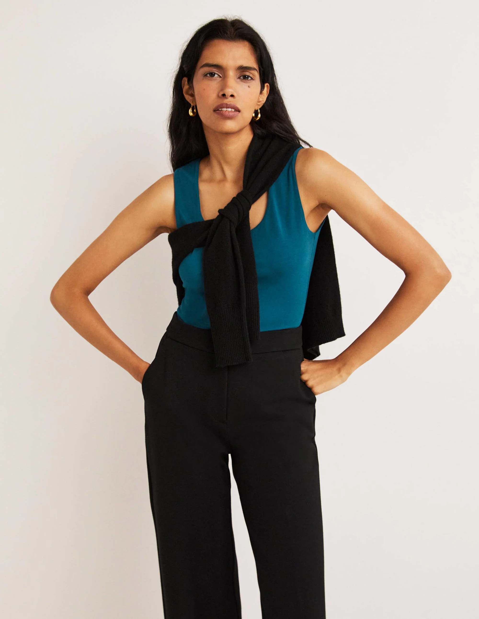 Double Layer Tank-Baltic Blue - Image 2