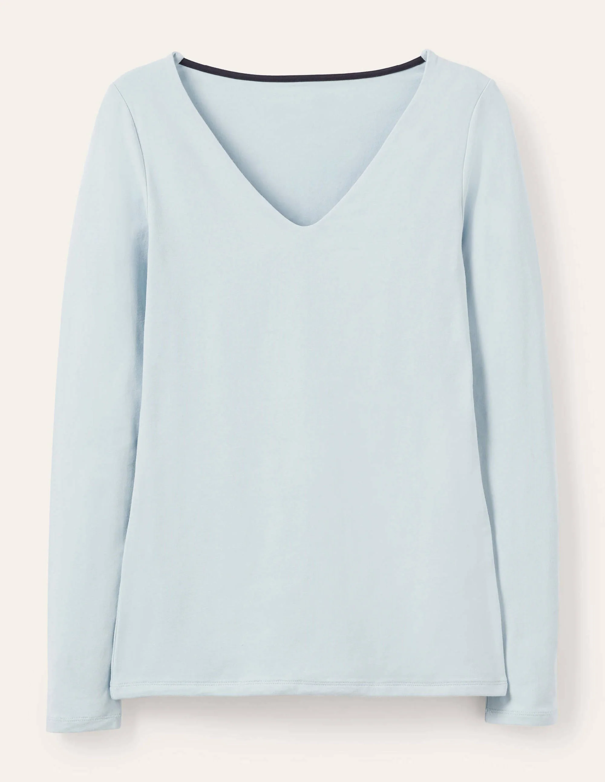Double Layer V-neck Top-Surf - Image 5