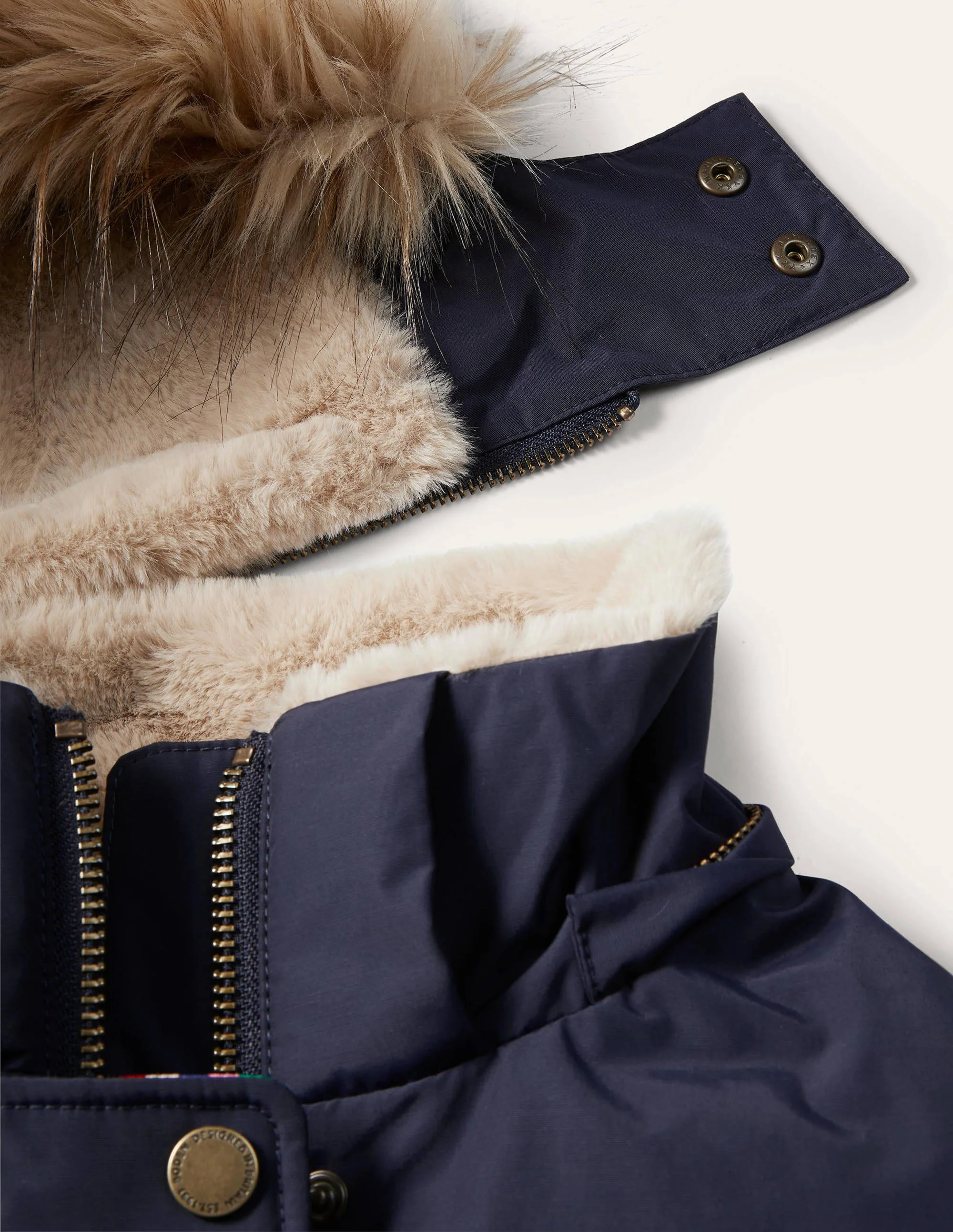 Dunbar Waterproof Jacket-Navy - Image 6