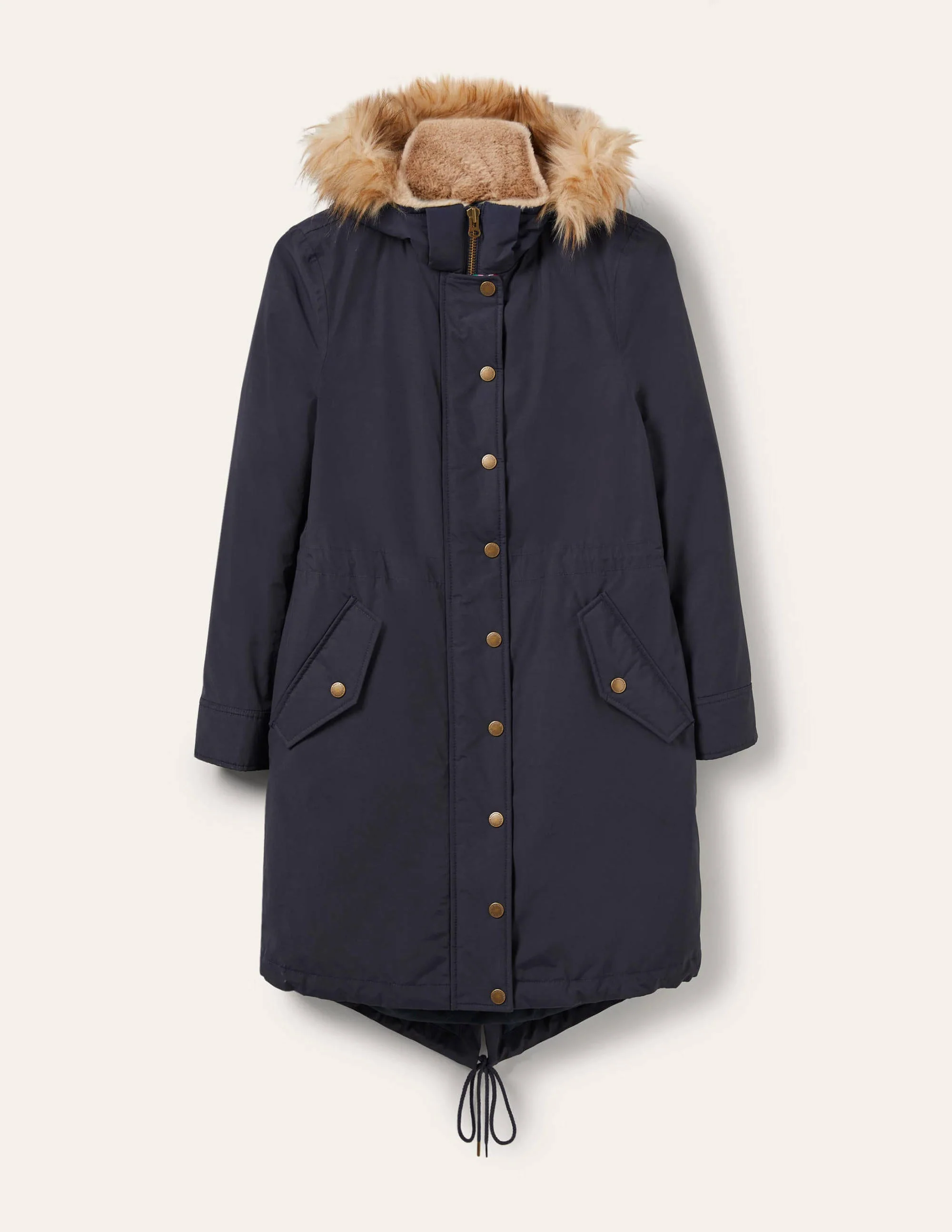 Dunbar Waterproof Parka-Navy - Image 6