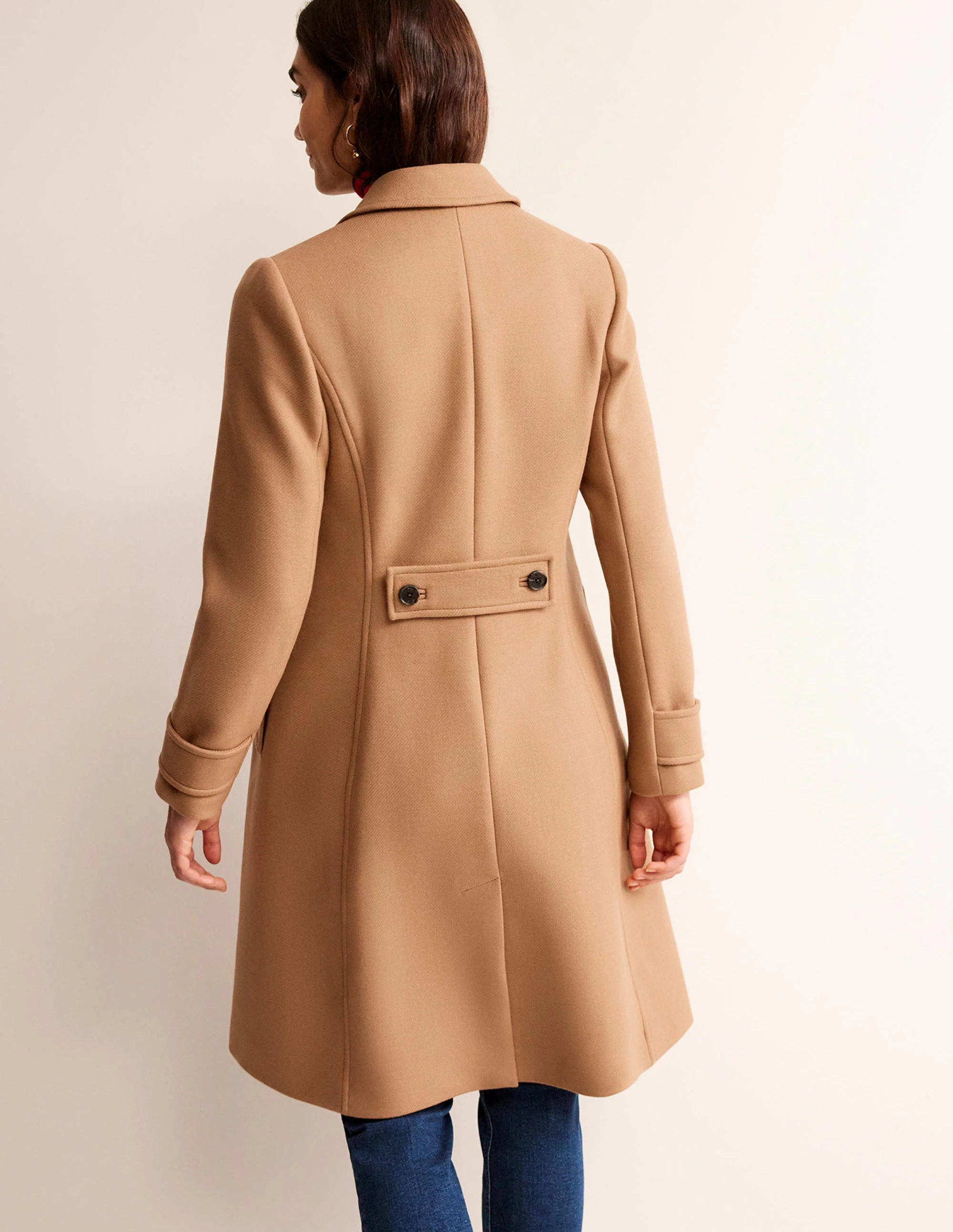 Durham Wool Blend Coat-Camel - Image 3