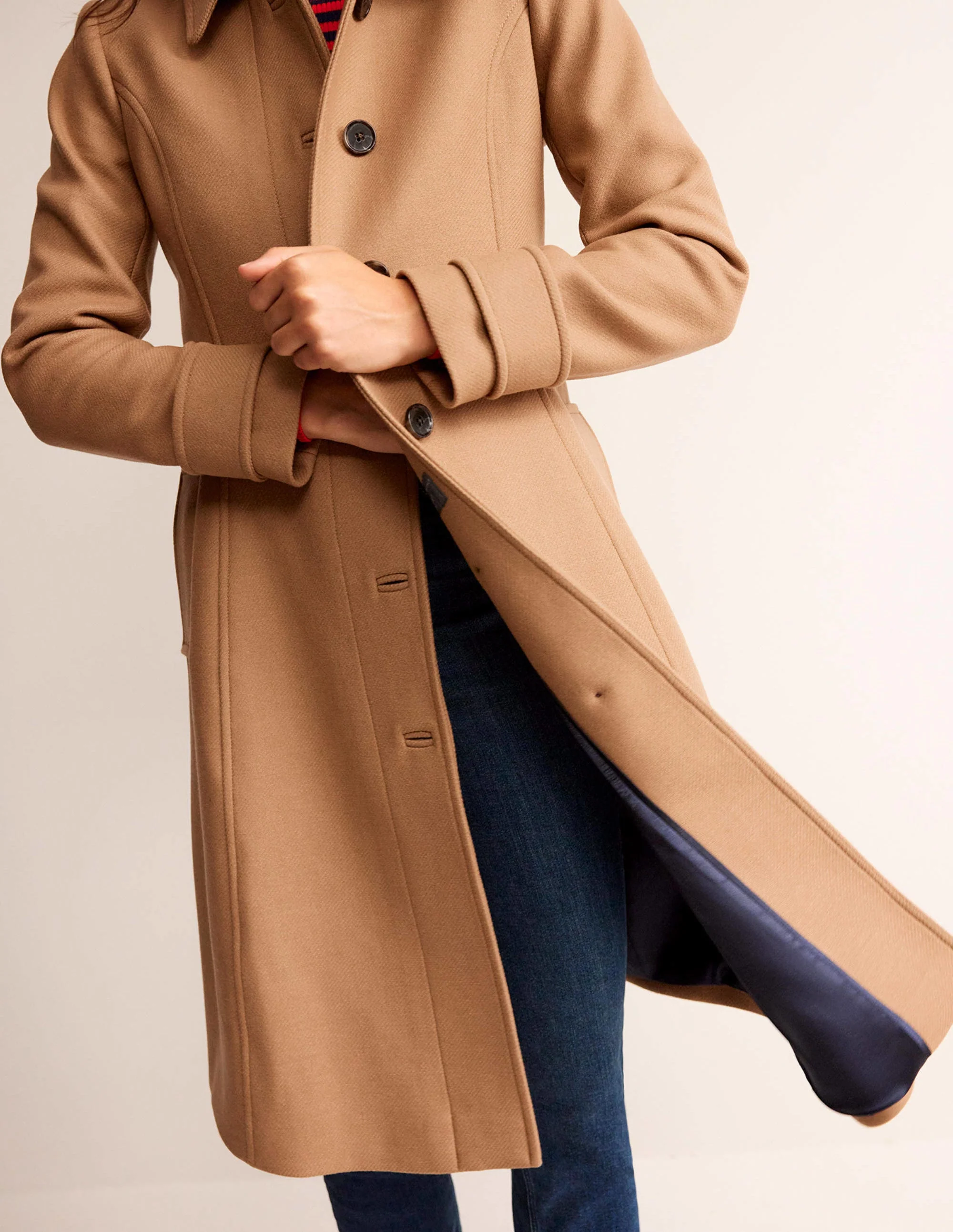 Durham Wool Blend Coat-Camel - Image 5