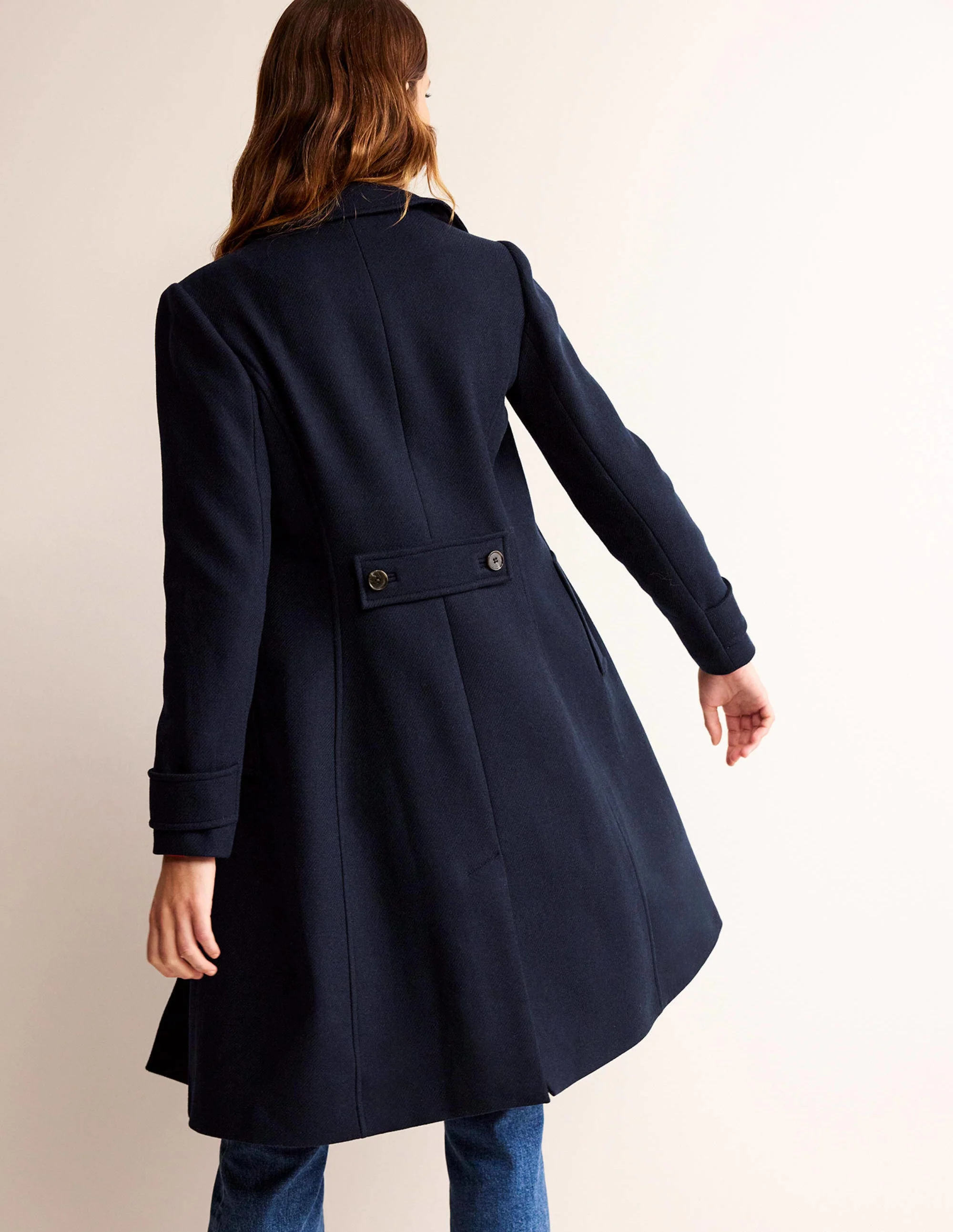 Durham Wool Blend Coat-Navy - Image 3