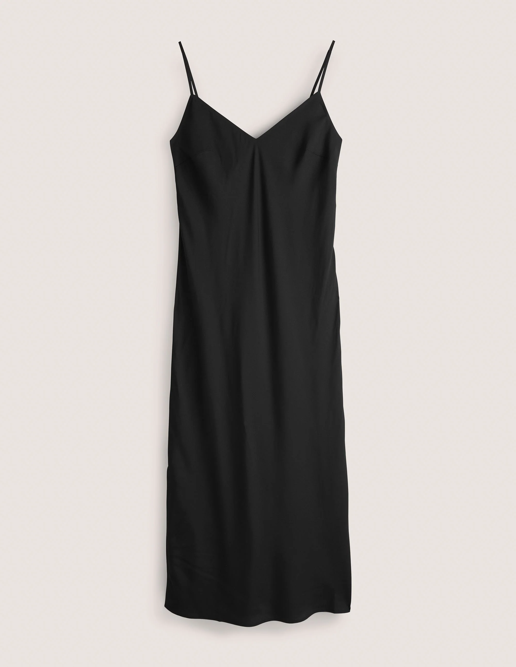 Elena Midi Slip Dress-Black - Image 6