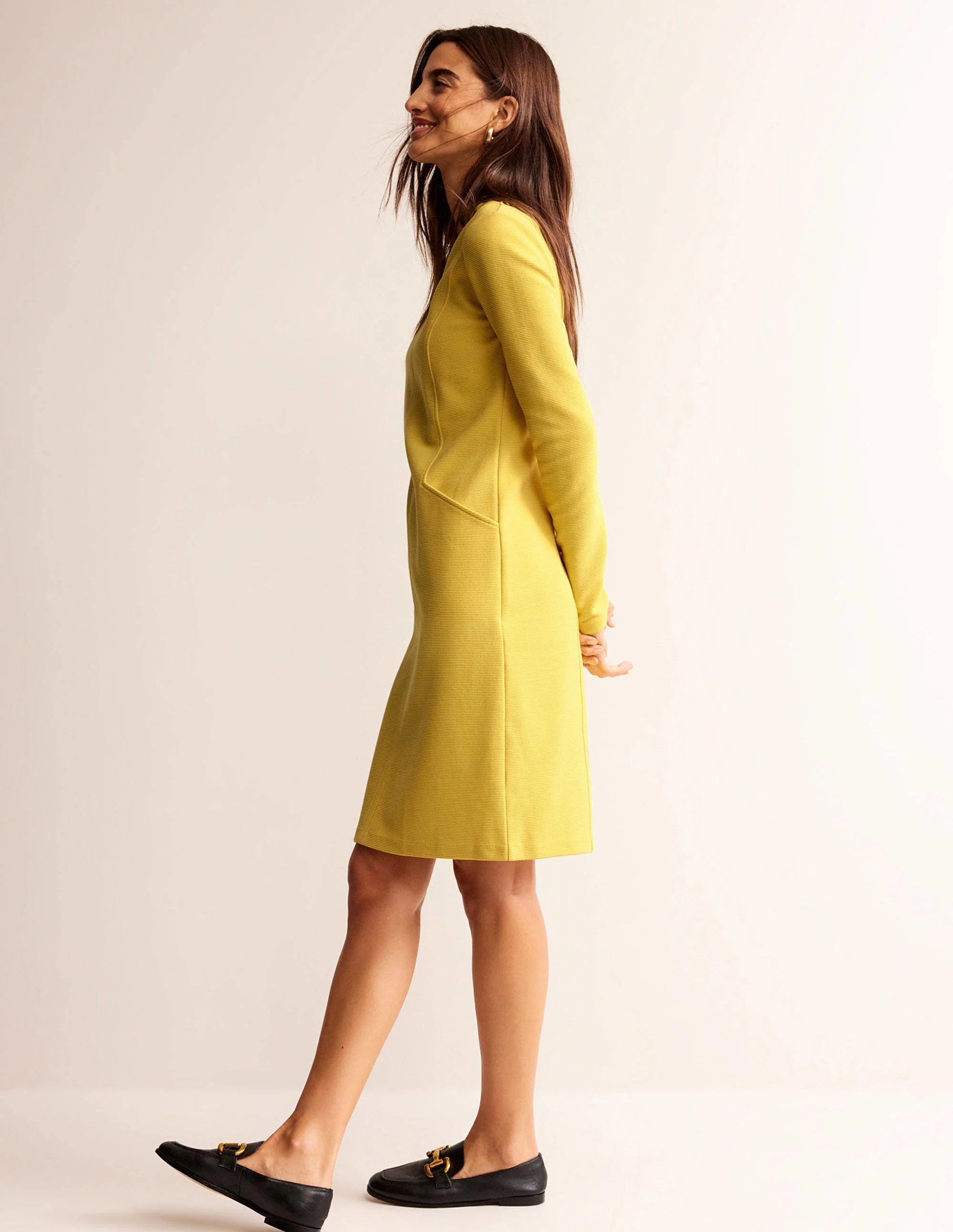 Ellen Ottoman Dress-Passion Fruit