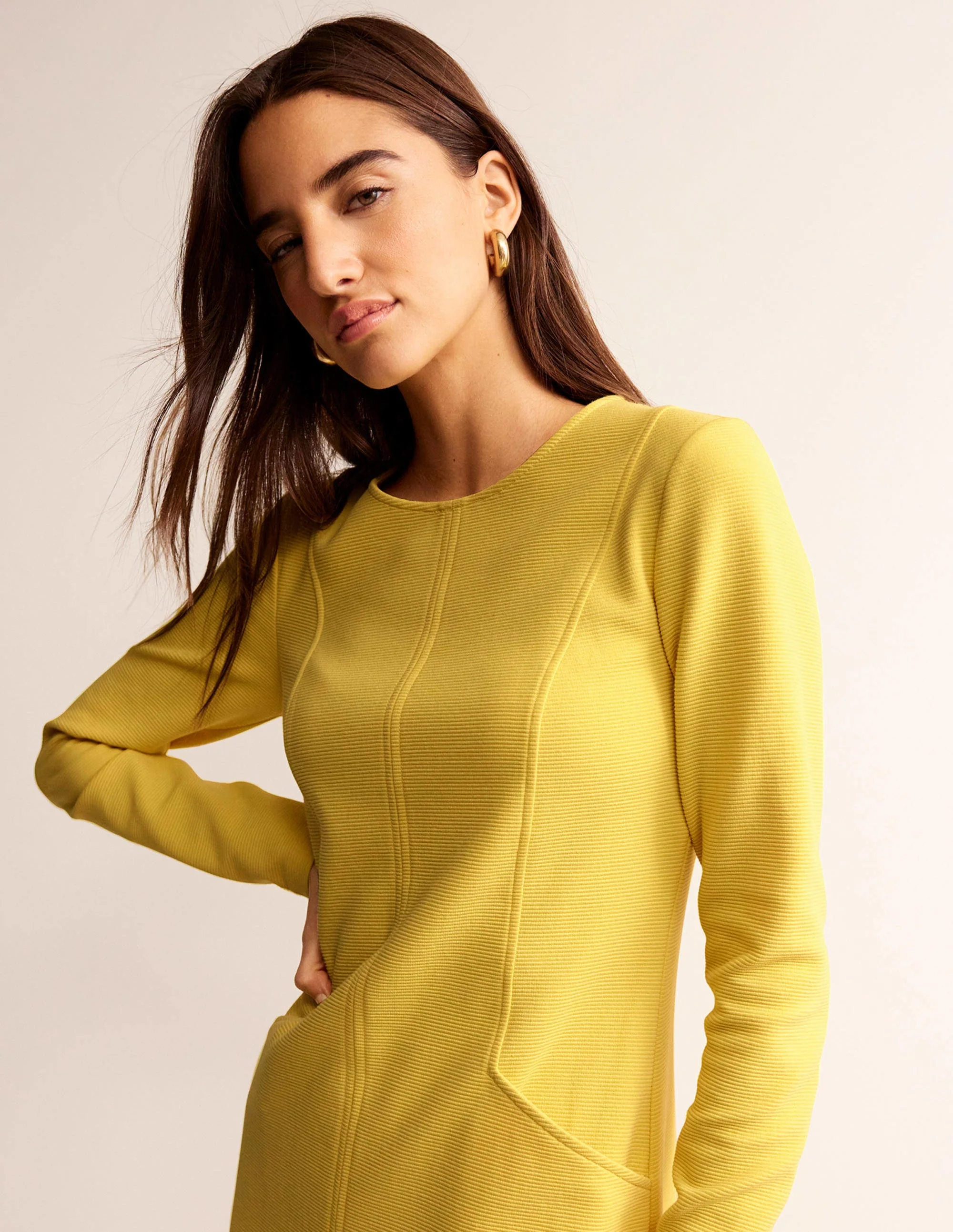 Ellen Ottoman Dress-Passion Fruit - Image 3