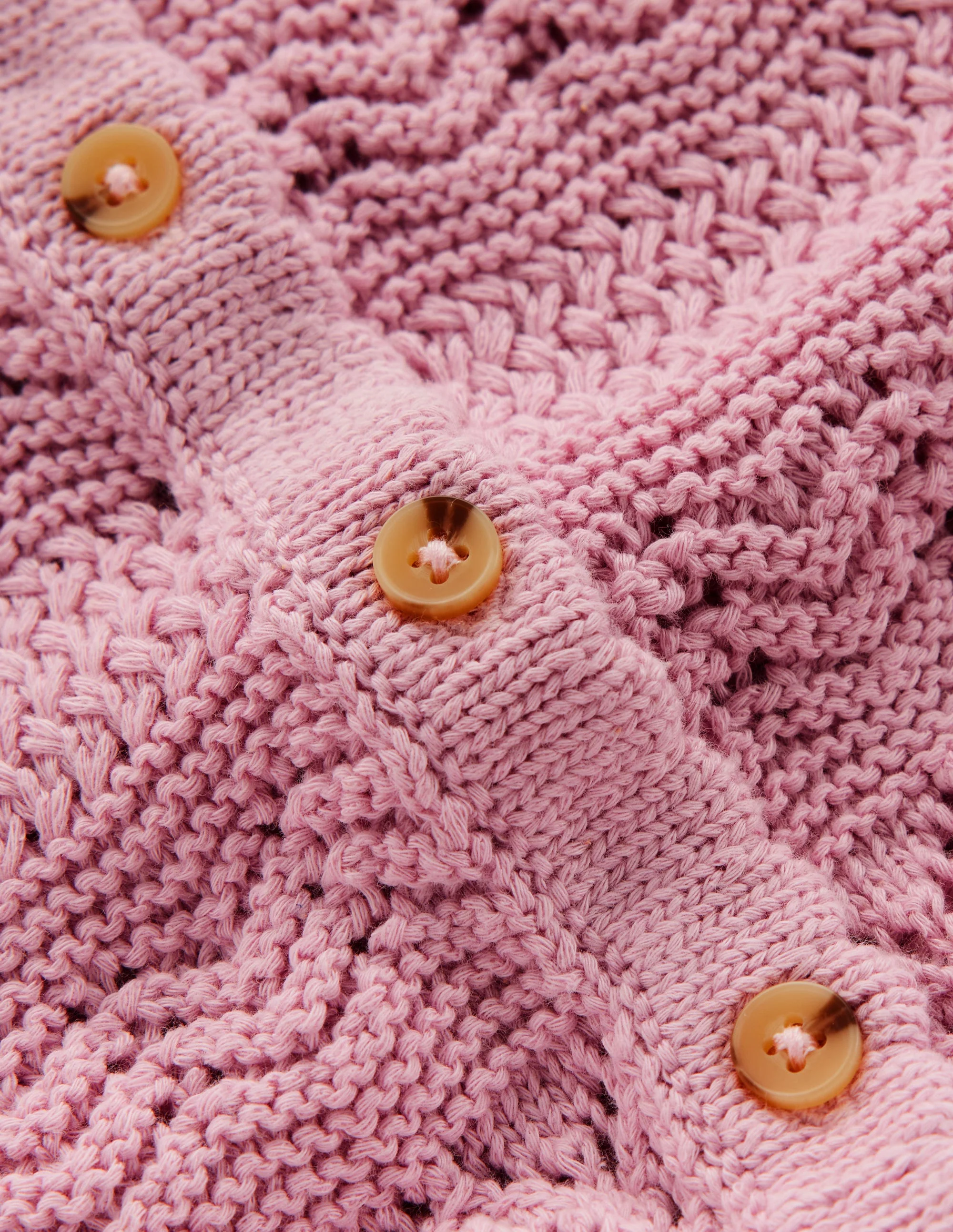 Elodie Stitch Crew Cardigan-Soft Pink - Image 7