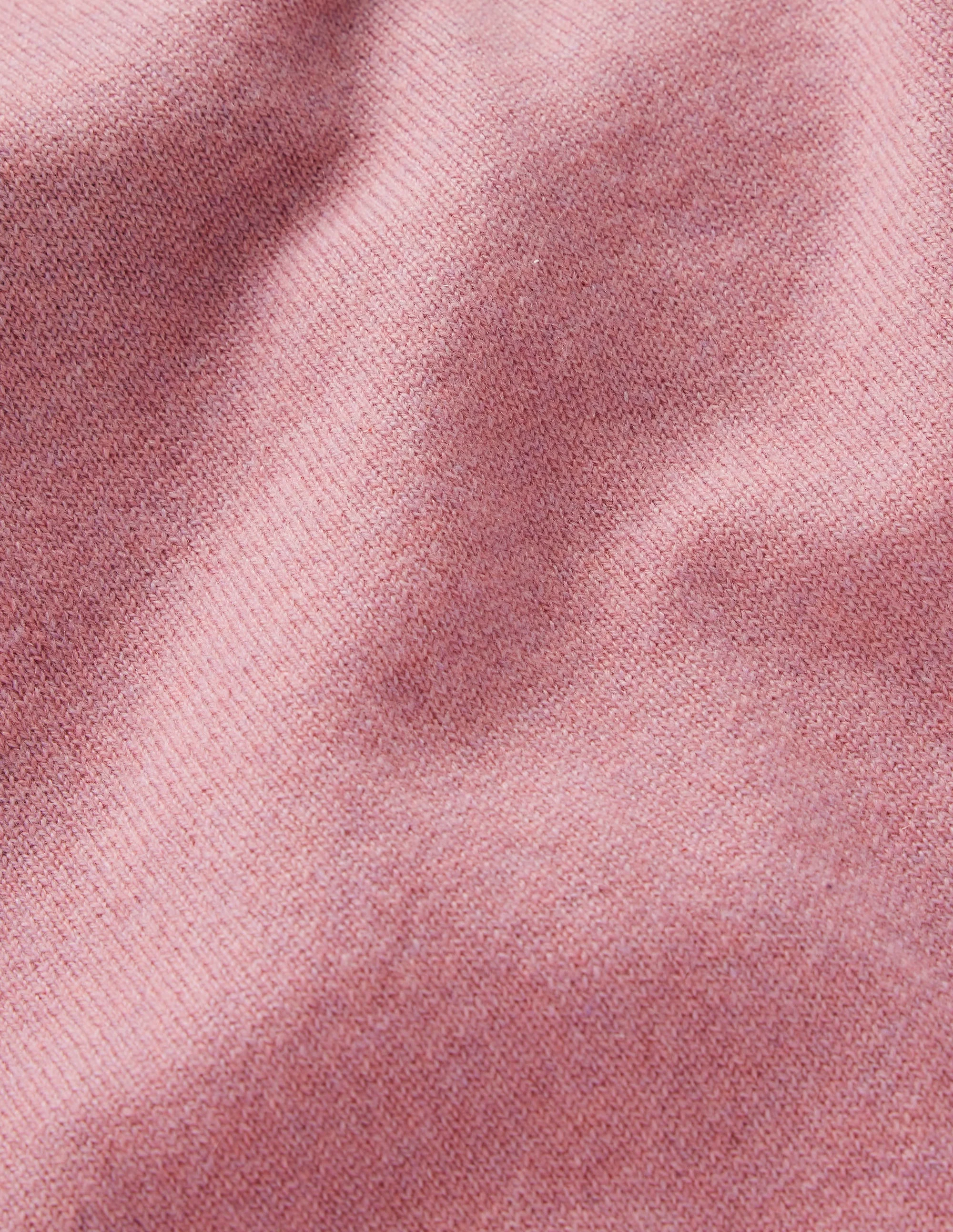 Elsie Cashmere Tank-Pink Heather - Image 7