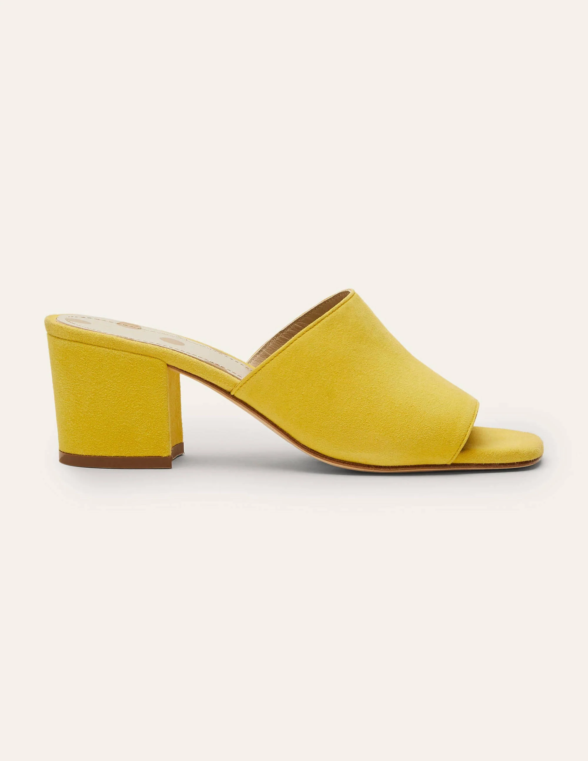 Elsie Heeled Mules-Daffodil - Image 2