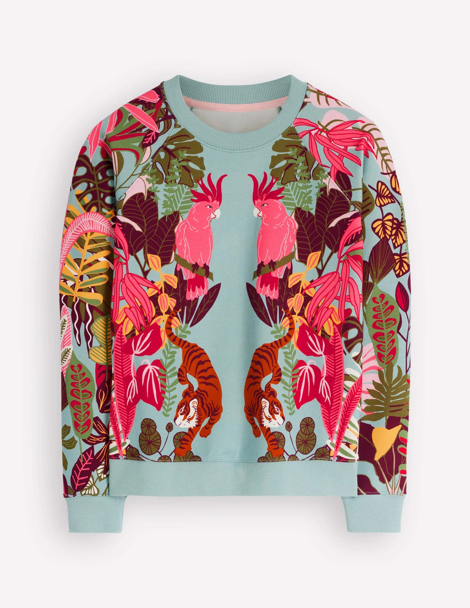 Emi Printed Sweatshirt-Tropical Safari Placement - Image 6