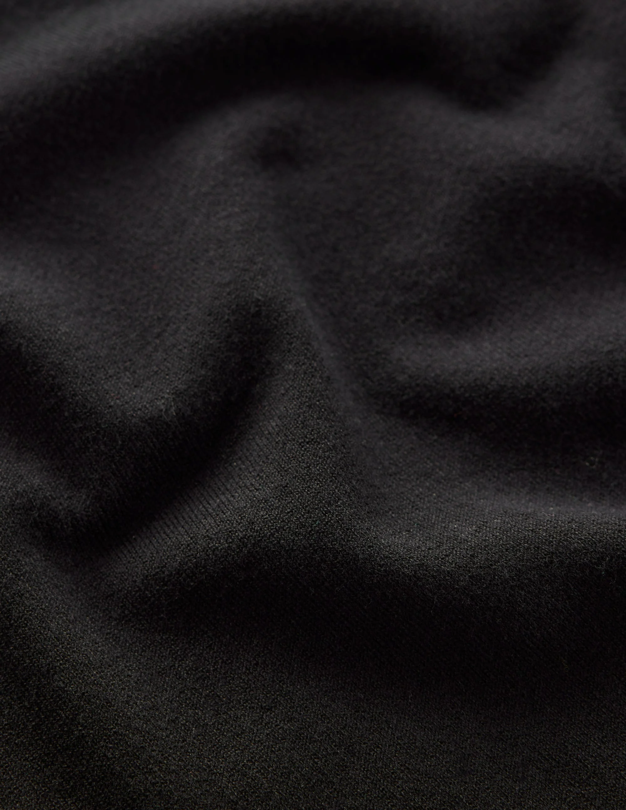 Emilia Cotton Crew Sweater-Black - Image 6