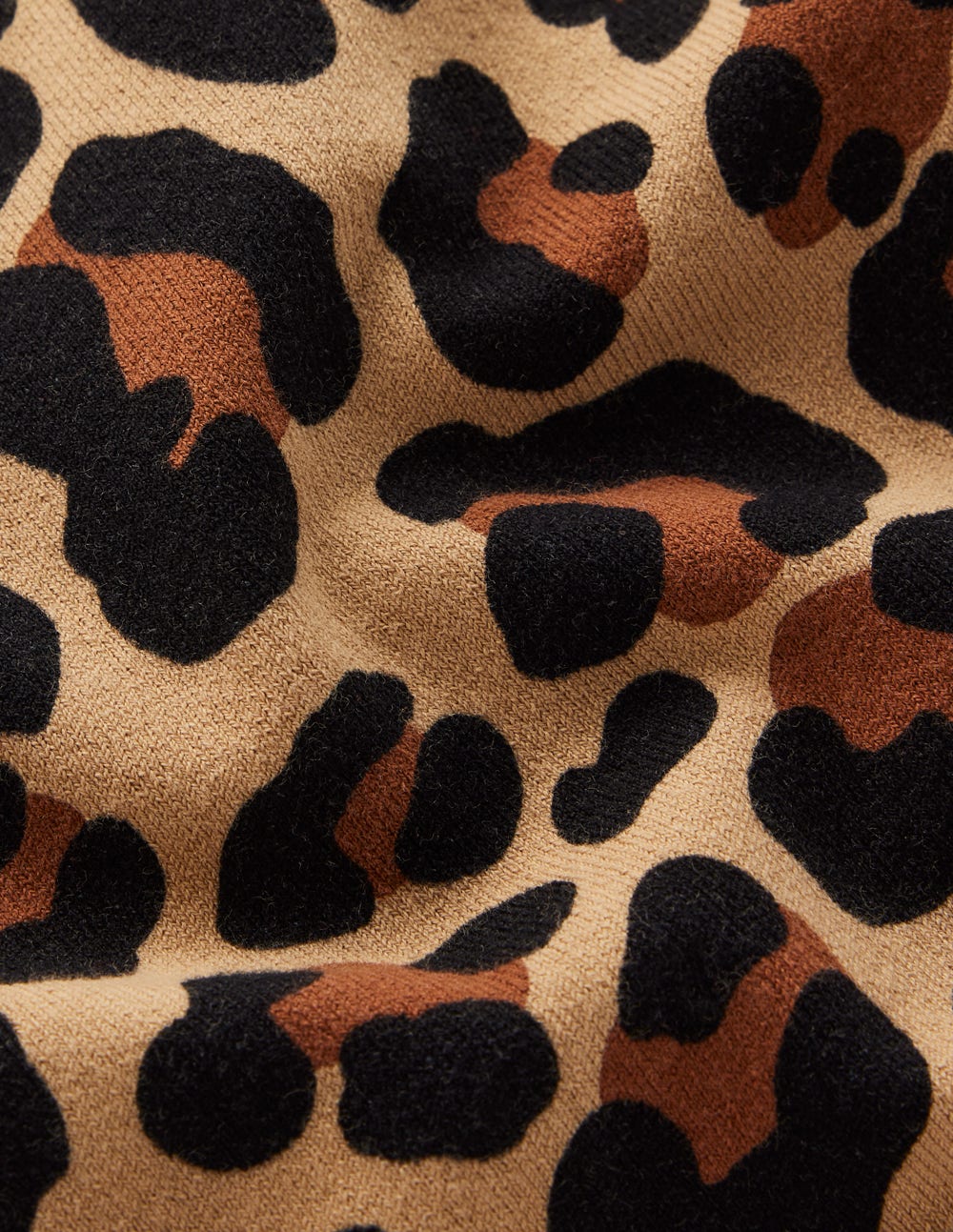 Emilia Cotton Crew Sweater-Cheetah Pop - Image 6