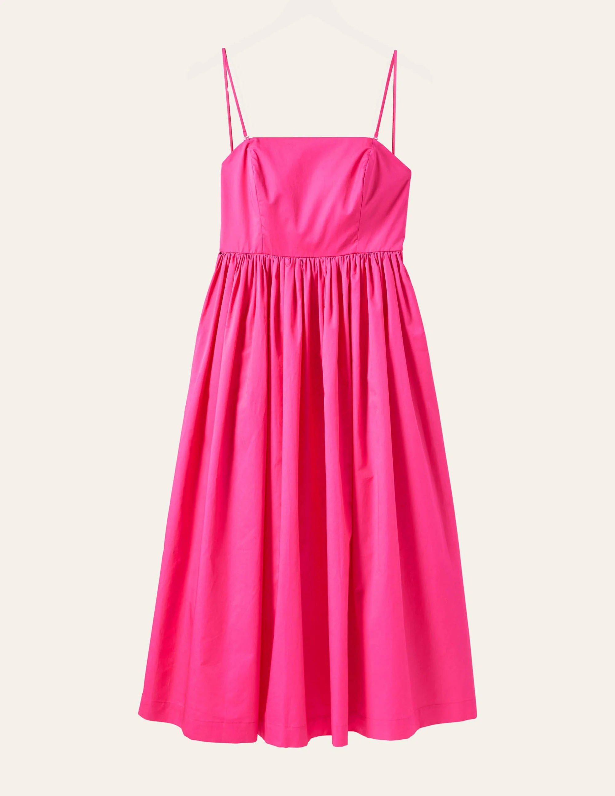 Emily Strapless Midi Dress-Pink - Image 7