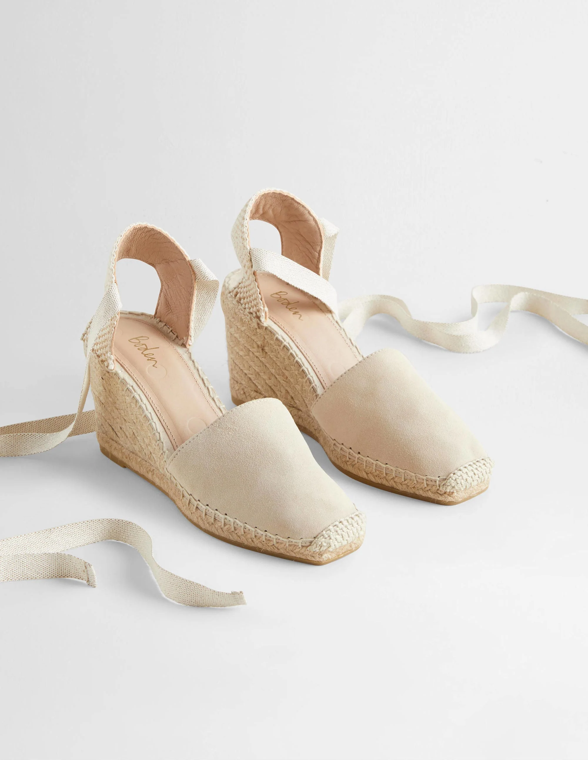 Esme Espadrille Wedges-Oatmeal - Image 2
