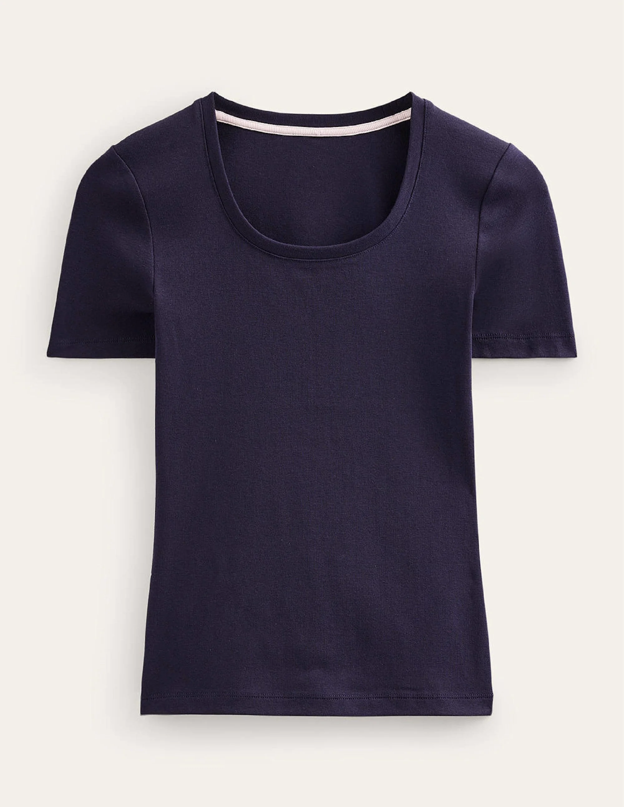 Essential Jersey T-Shirt-Navy - Image 5