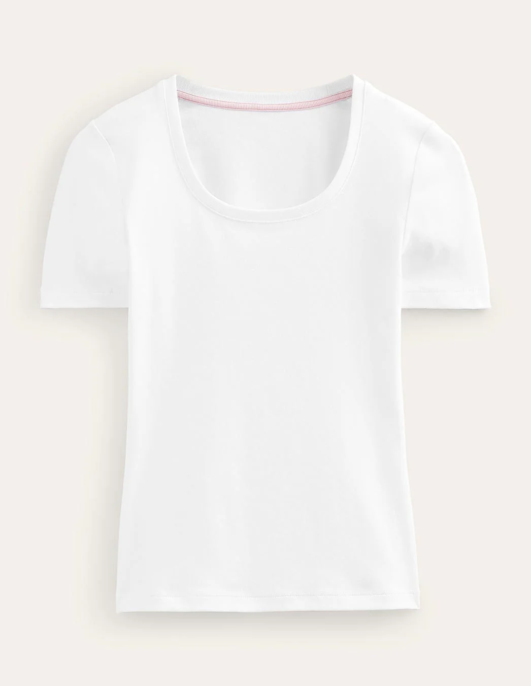 Essential Jersey T-Shirt-White - Image 5