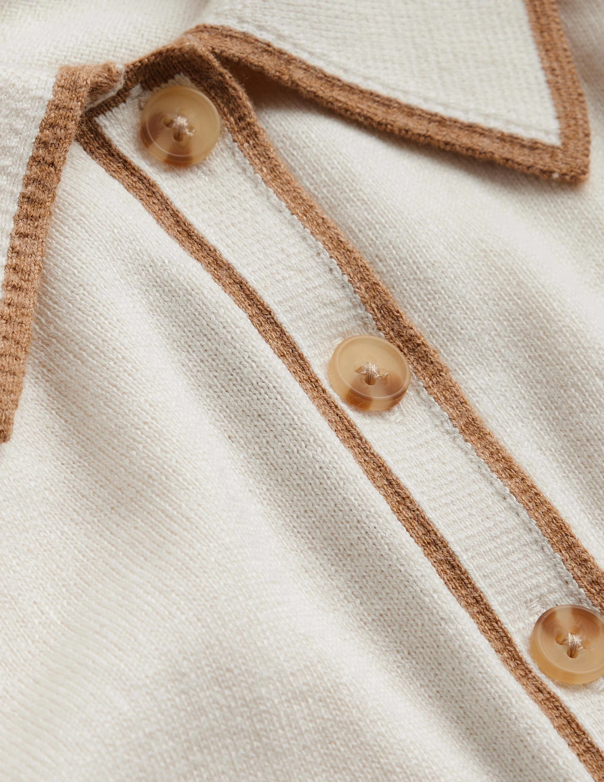 Estelle Henley Sweater-Warm Ivory - Image 6