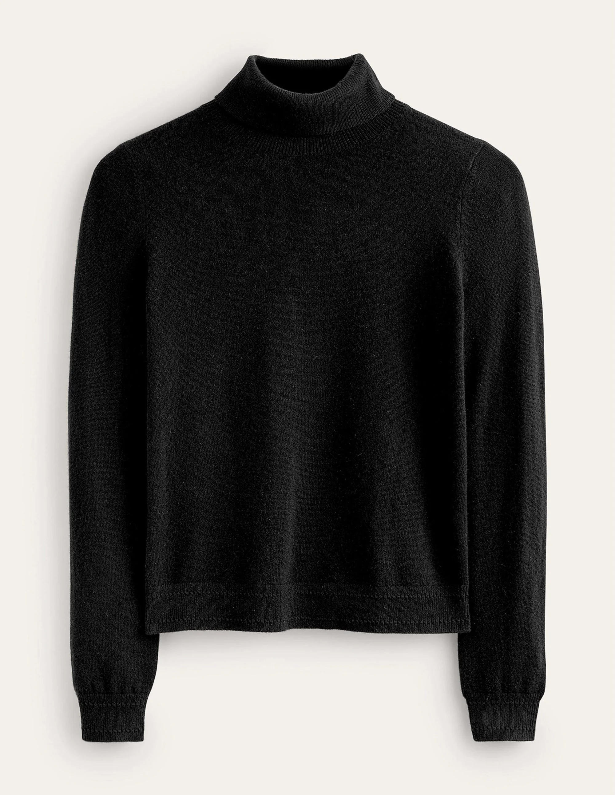 Eva Cashmere Sweater-Black - Image 6