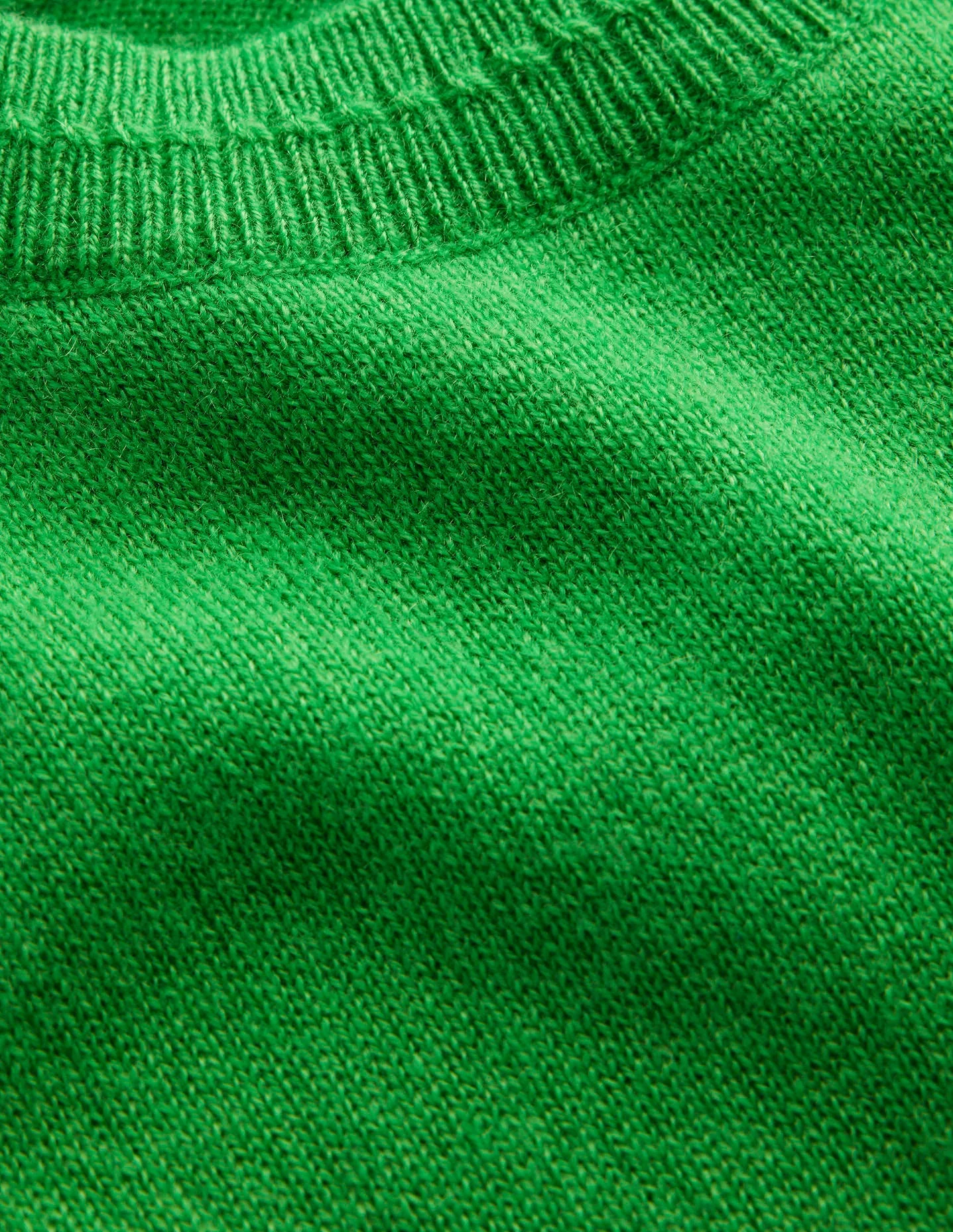 Eva Cashmere Vest-Bright Green - Image 7