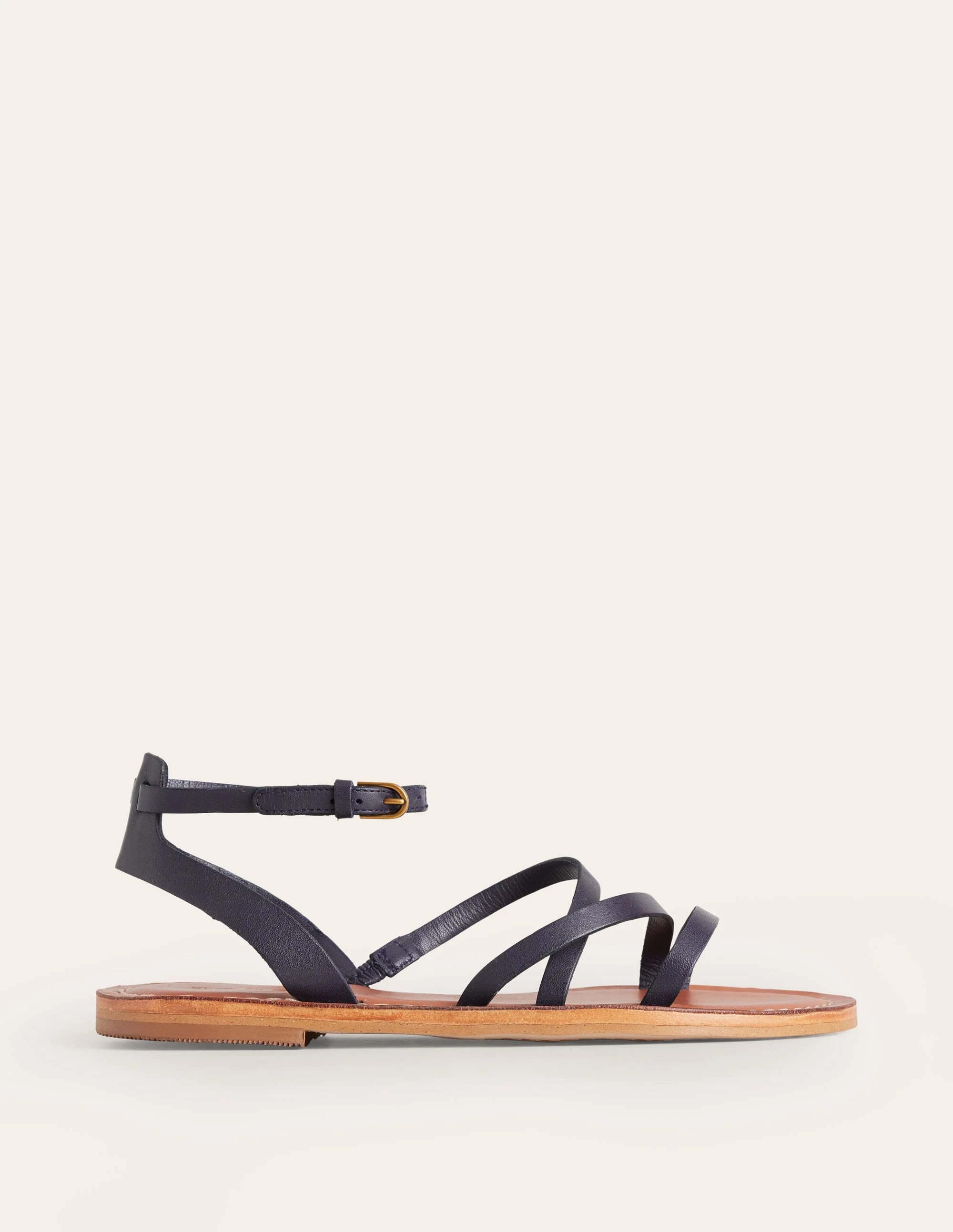 Everyday Flat Sandals-Navy - Image 2
