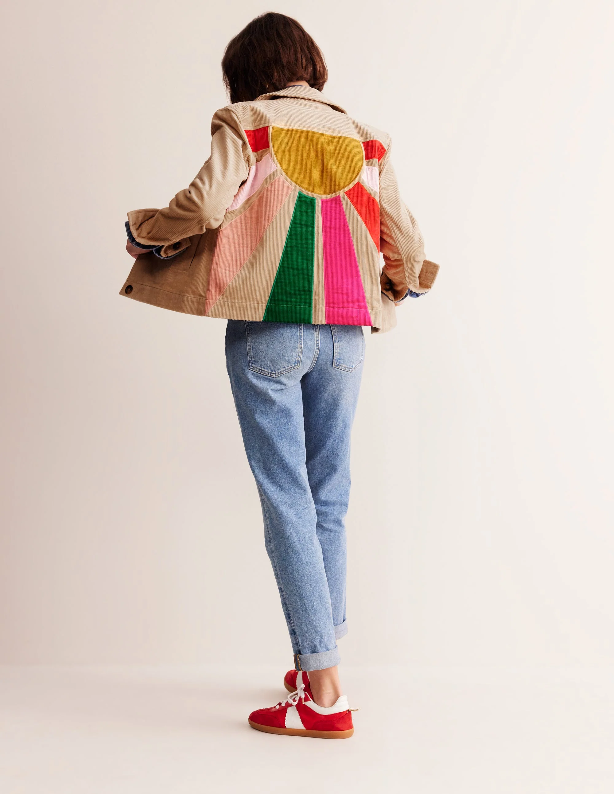 Exeter Cord Jacket-Appliqué Sun - Image 4