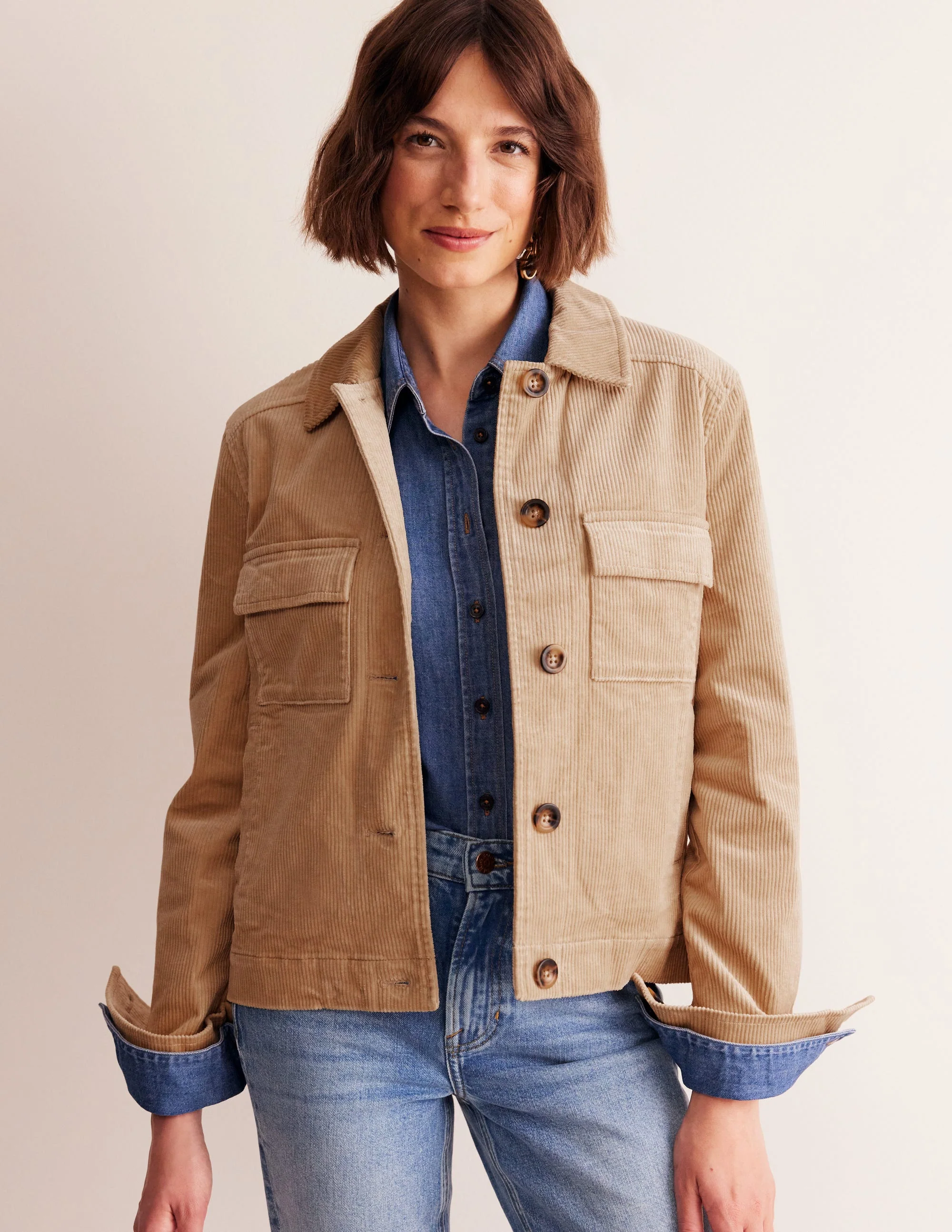Exeter Cord Jacket-Appliqué Sun - Image 5
