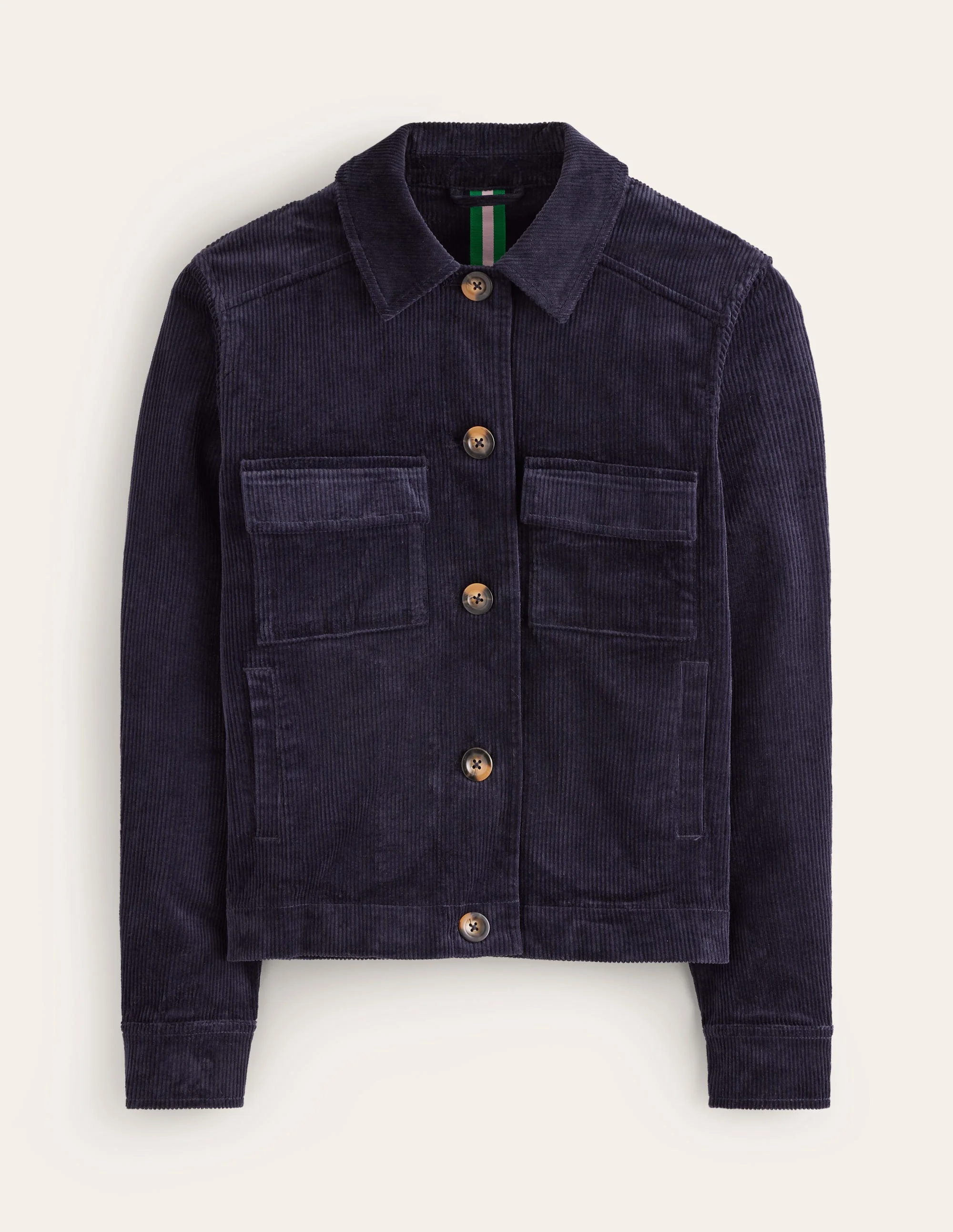 Exeter Cord Jacket-Navy - Image 7