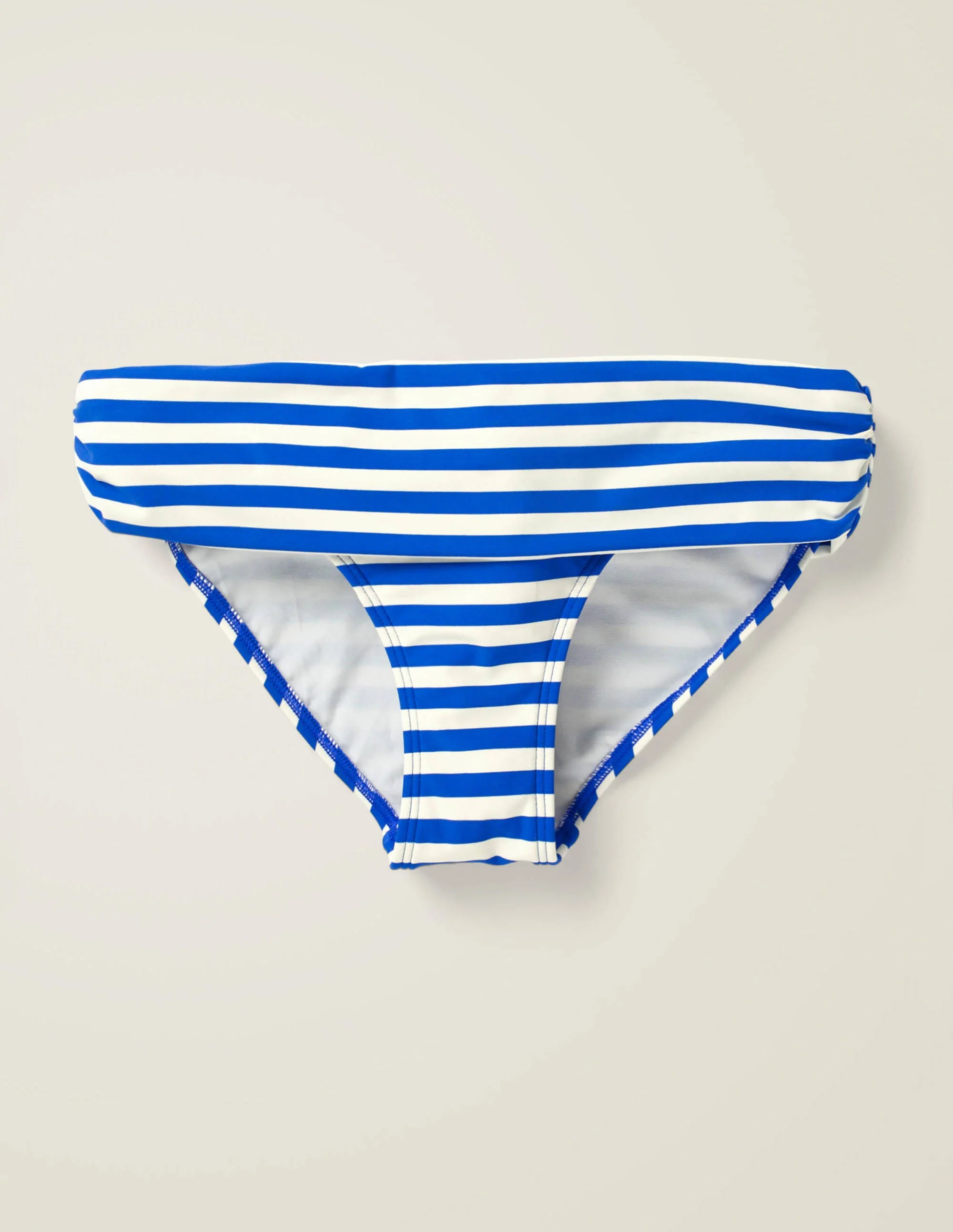 Eze Fold Over Bottoms-Bold Blue/Ivory Stripe - Image 5