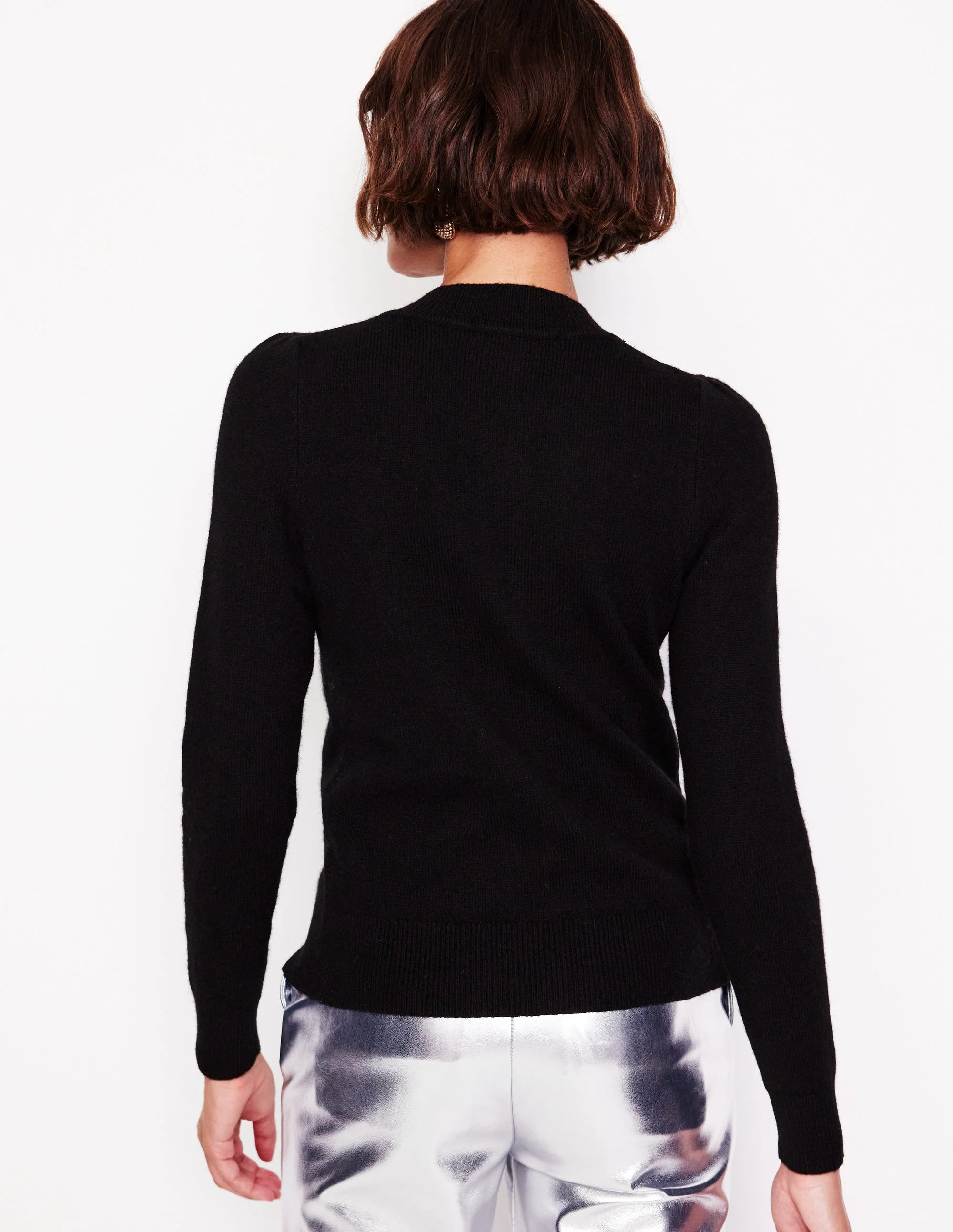 Fenella Embellished Cardigan-Black - Image 3