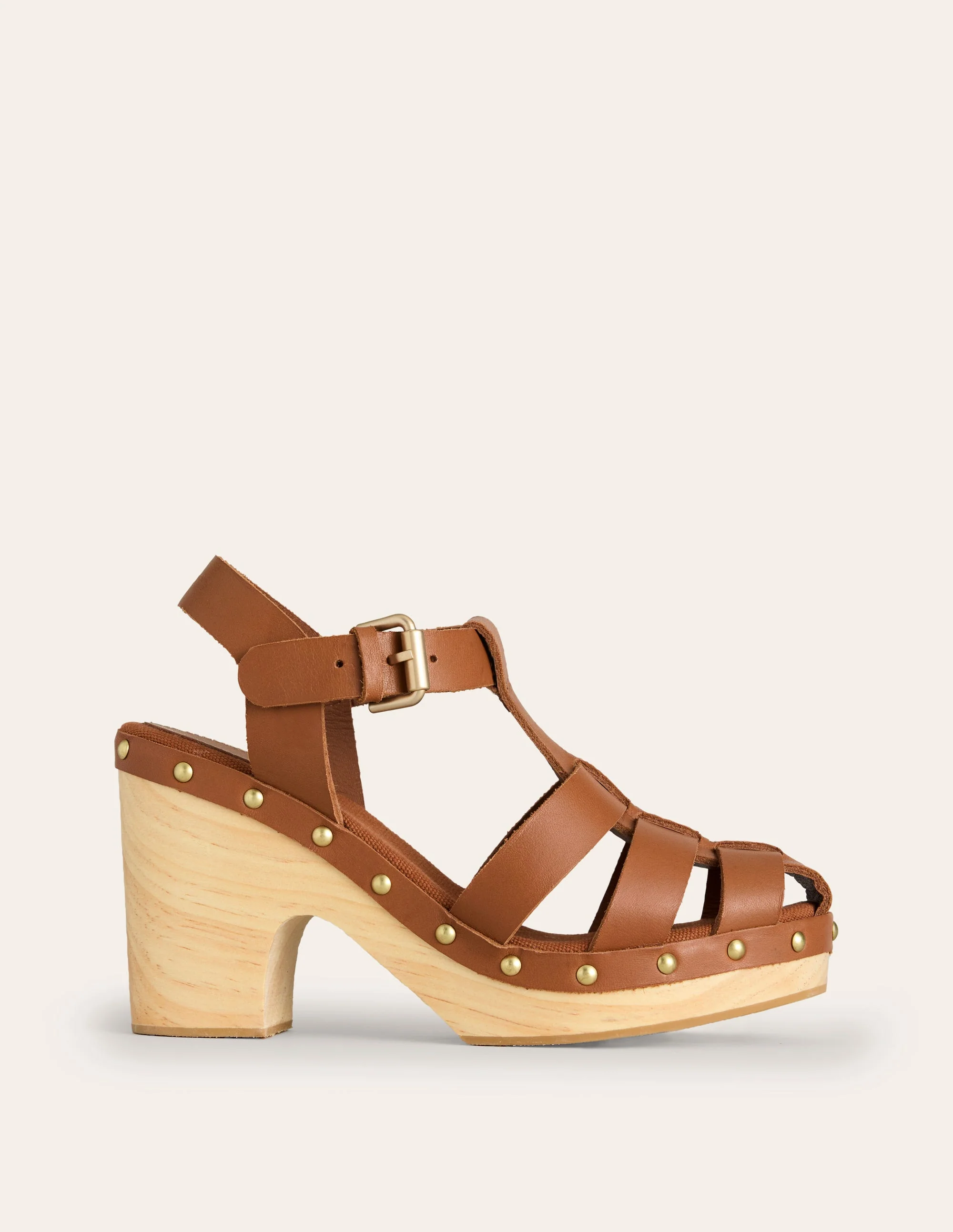 Fisherman Clog-Tan - Image 2