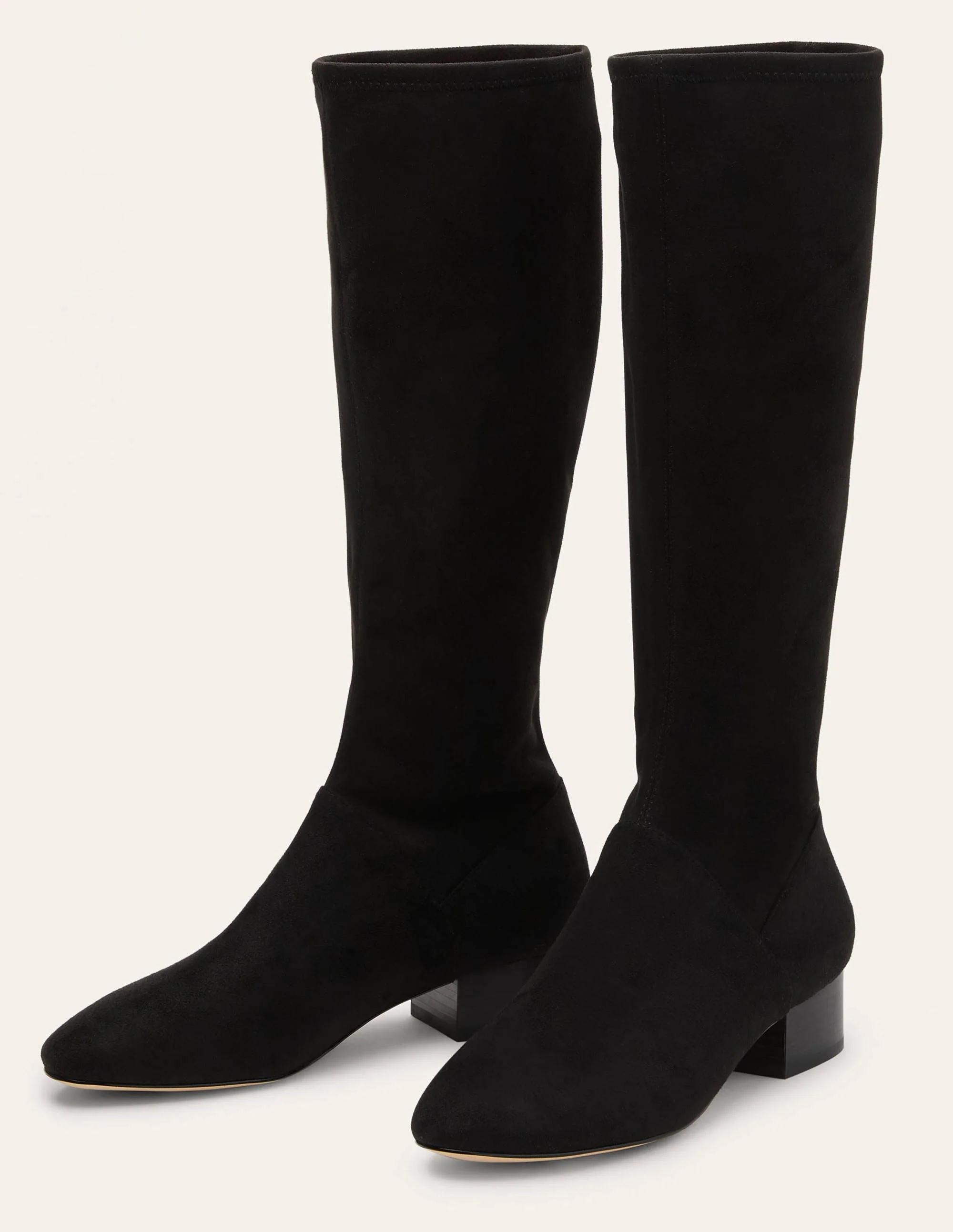 Flat Stretch Boots-Black - Image 4