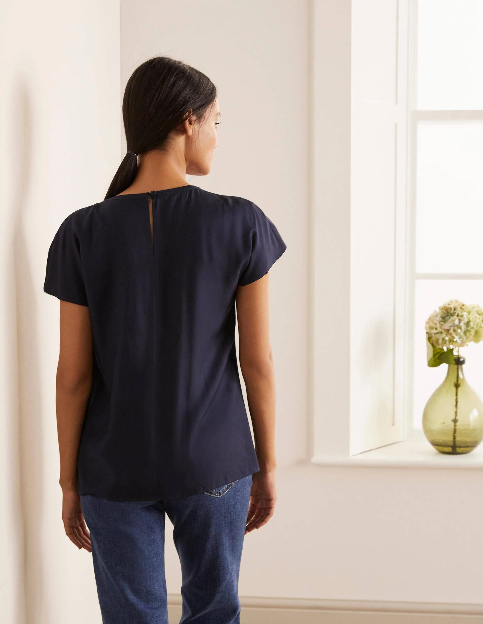 Florence Top-Navy - Image 2